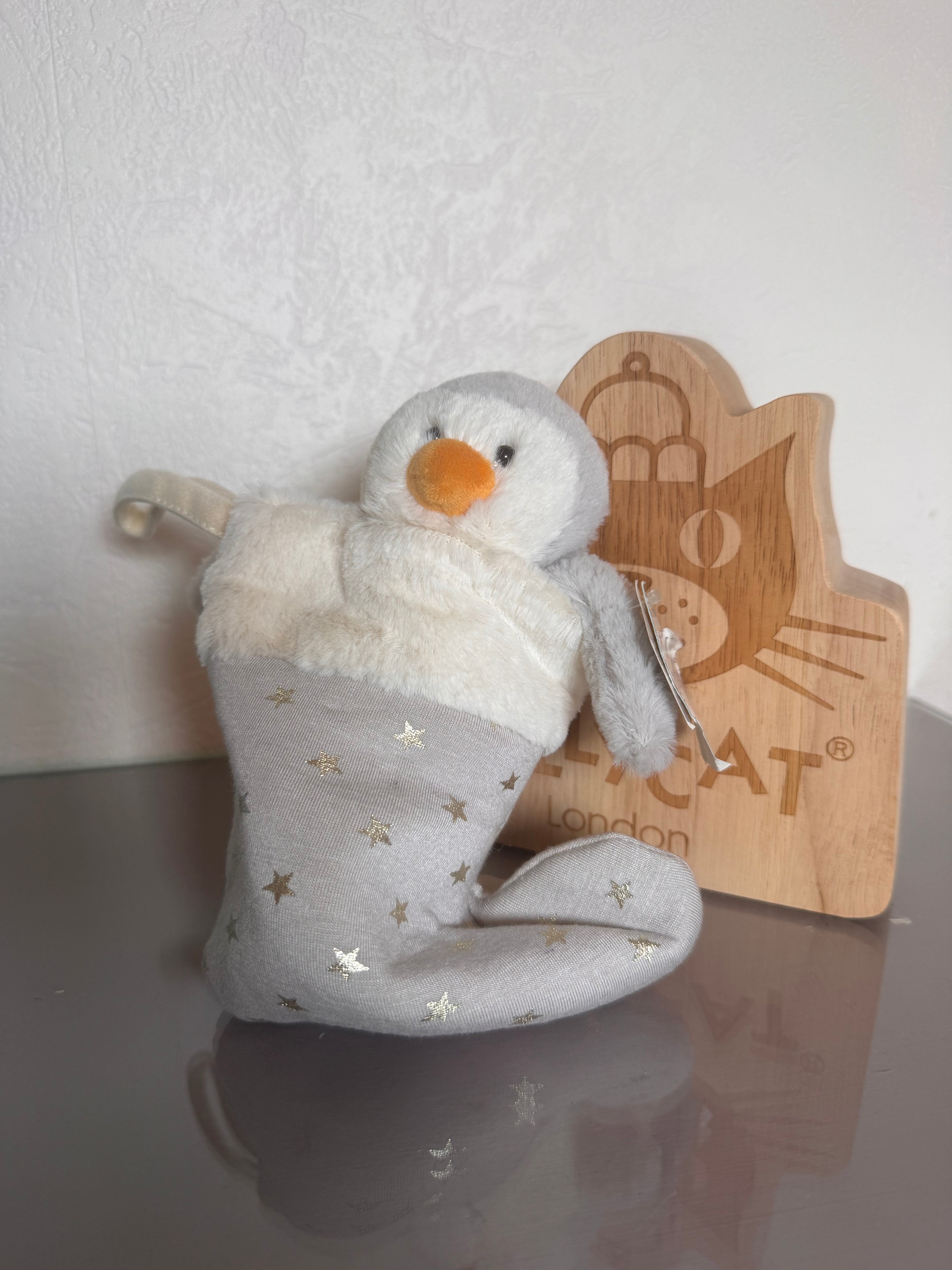 Bashful Penguin Stocking