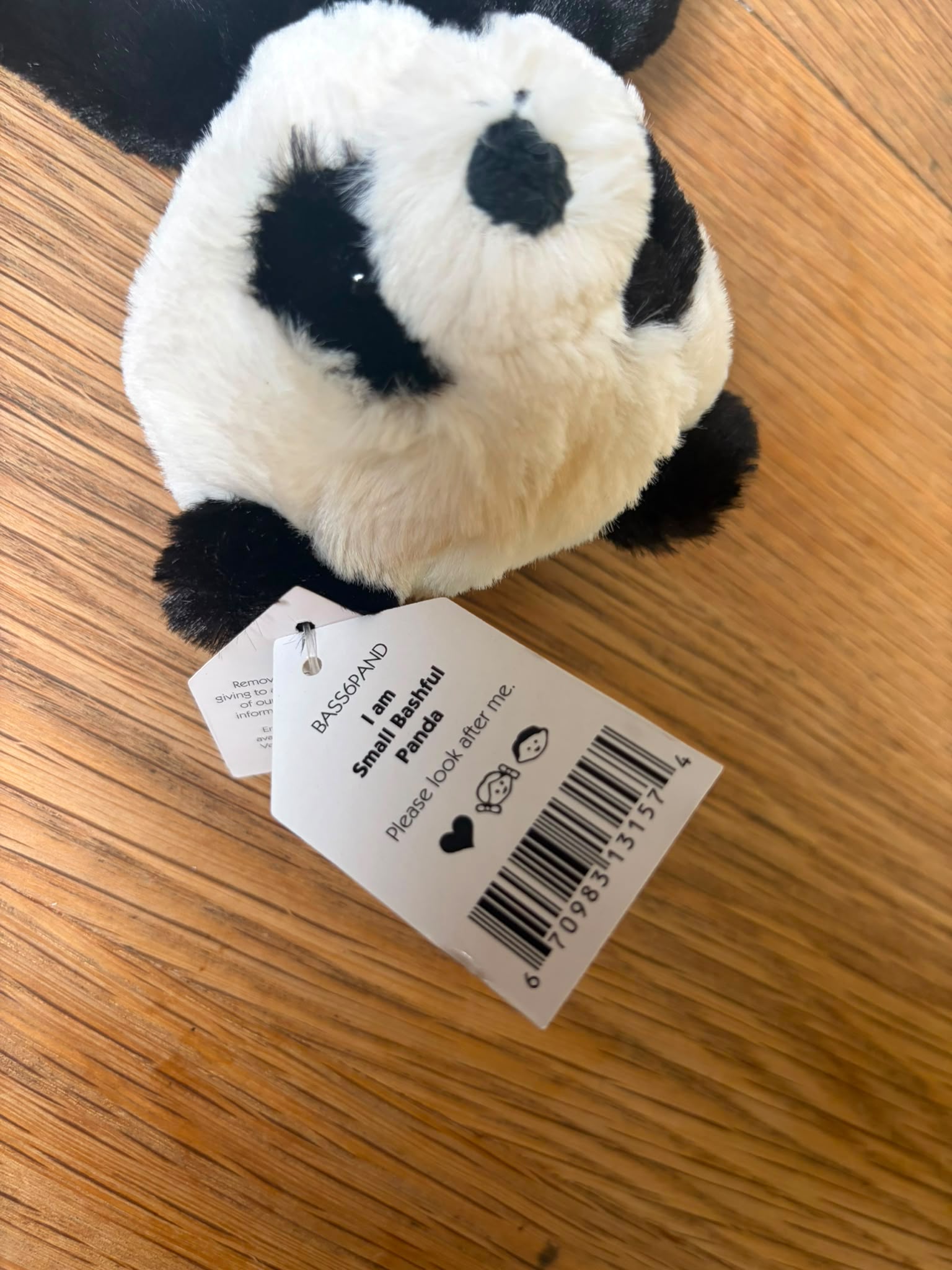 Jellycat Small Bashful Panda