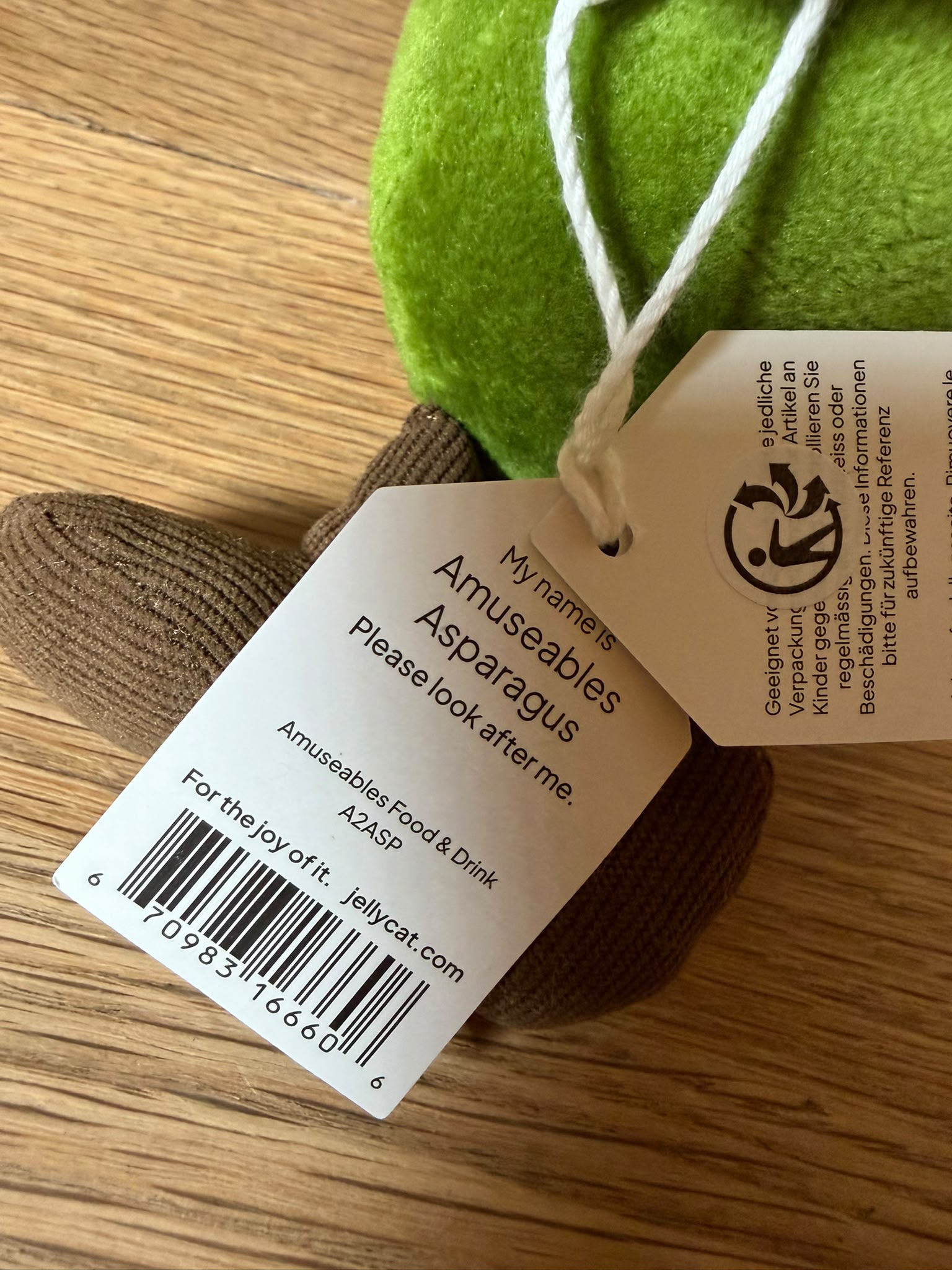 Jellycat Amuseable Asparagus