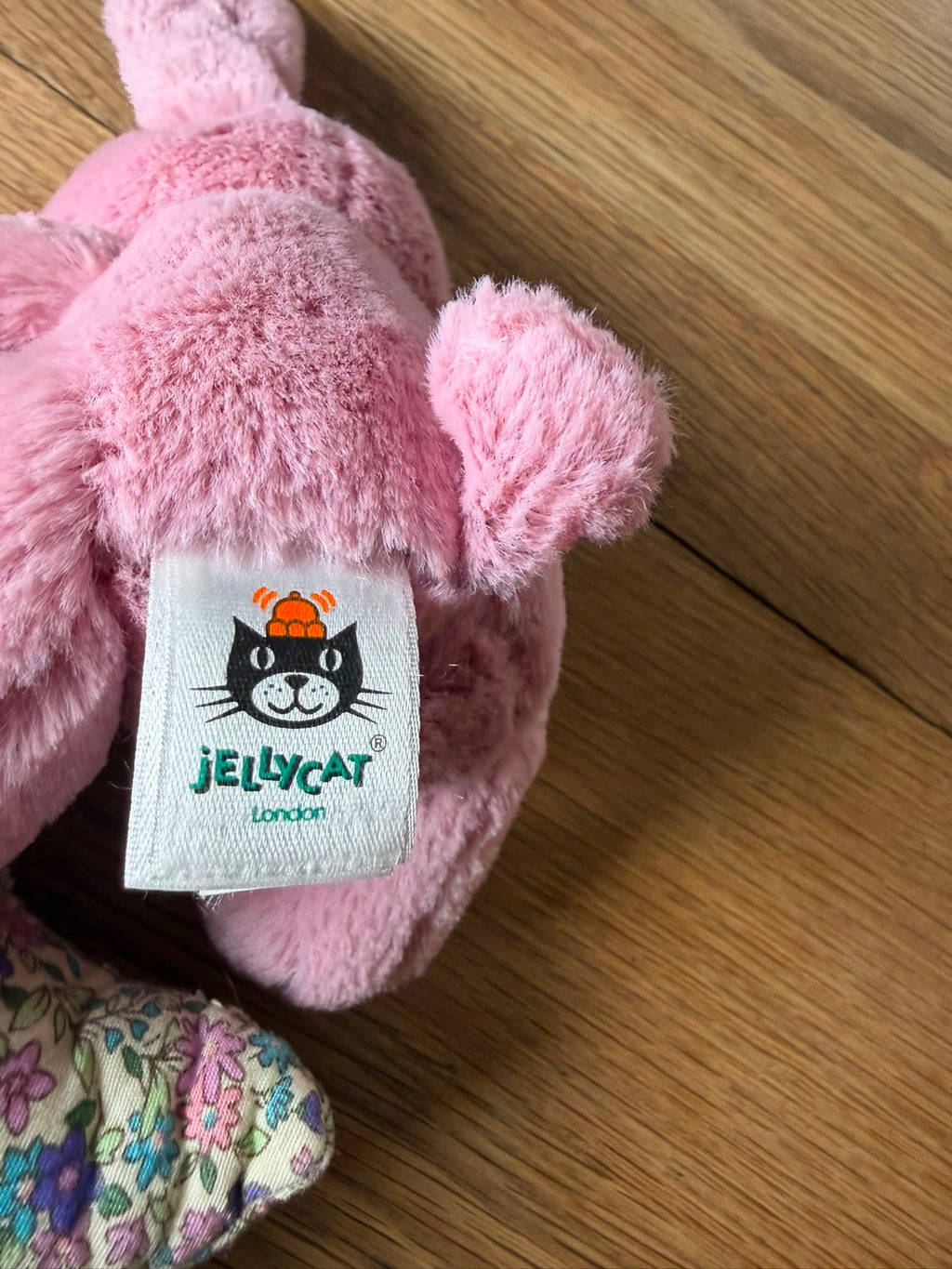 Jellycat Bashful Blossom Bunny Musical Pull 28cm - Original Tulip
