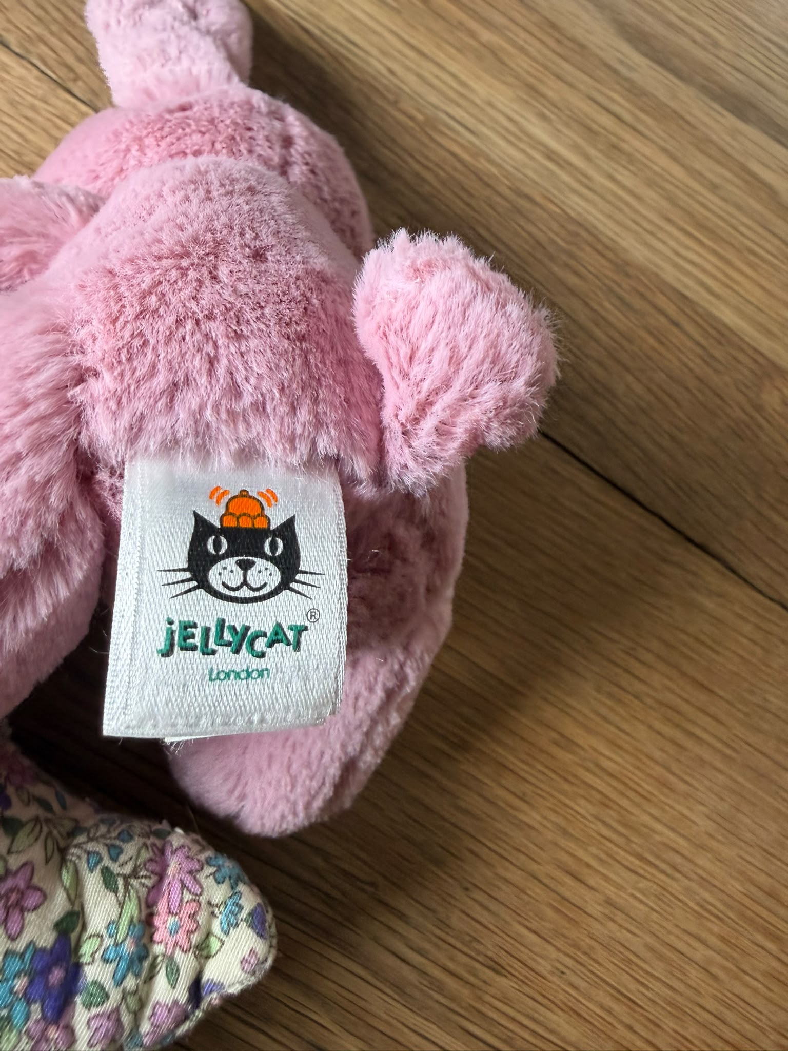 Jellycat Bashful Blossom Bunny Musical Pull 28cm - Original Tulip