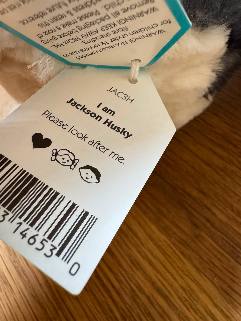 Jellycat Jackson Husky