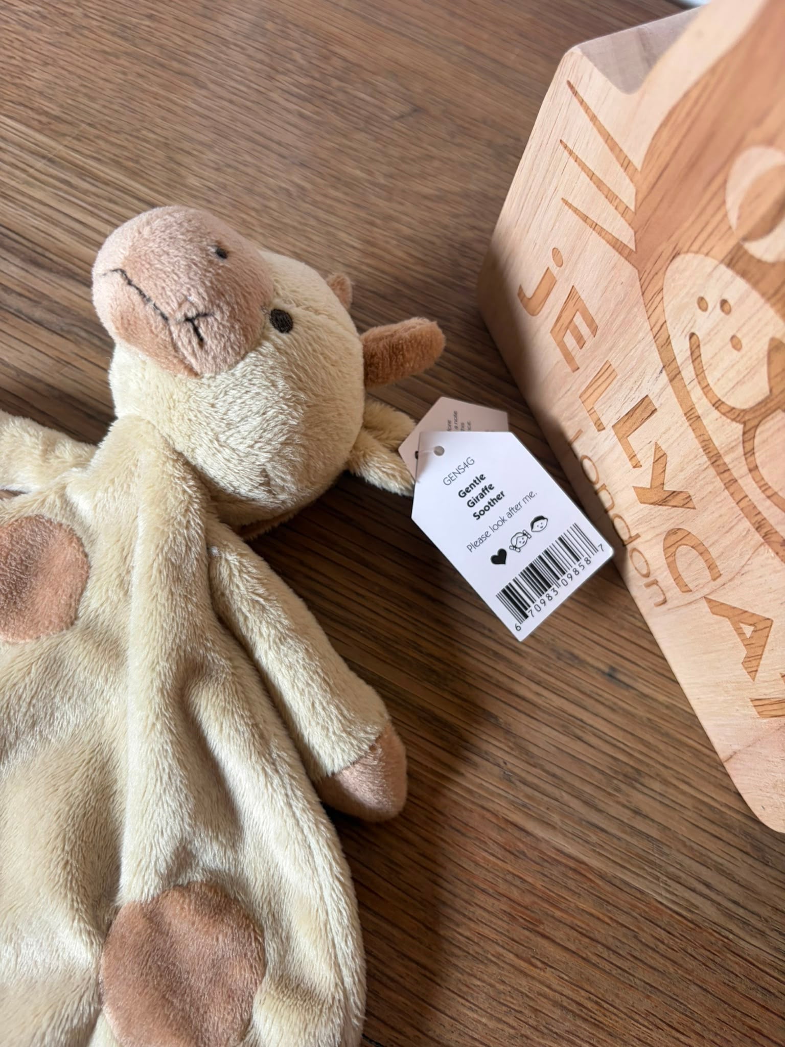 Jellycat Gentle Giraffe Soother