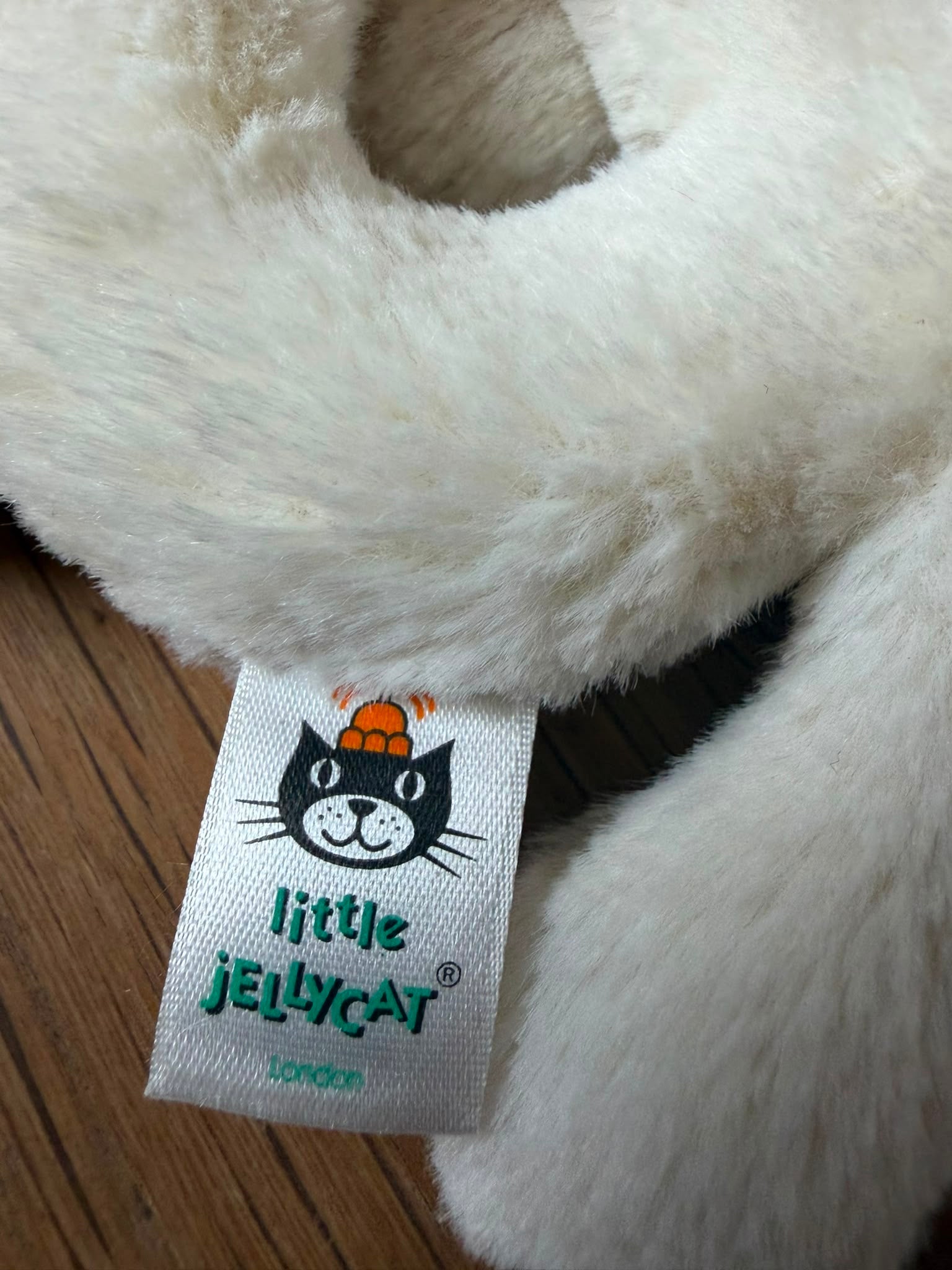 Jellycat Bashful Bunny Ring Rattle - Cream
