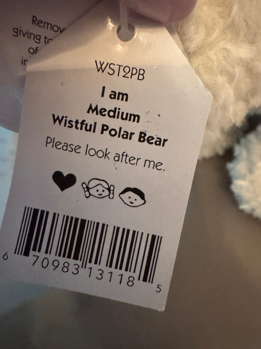Medium Wistful Polar Bear