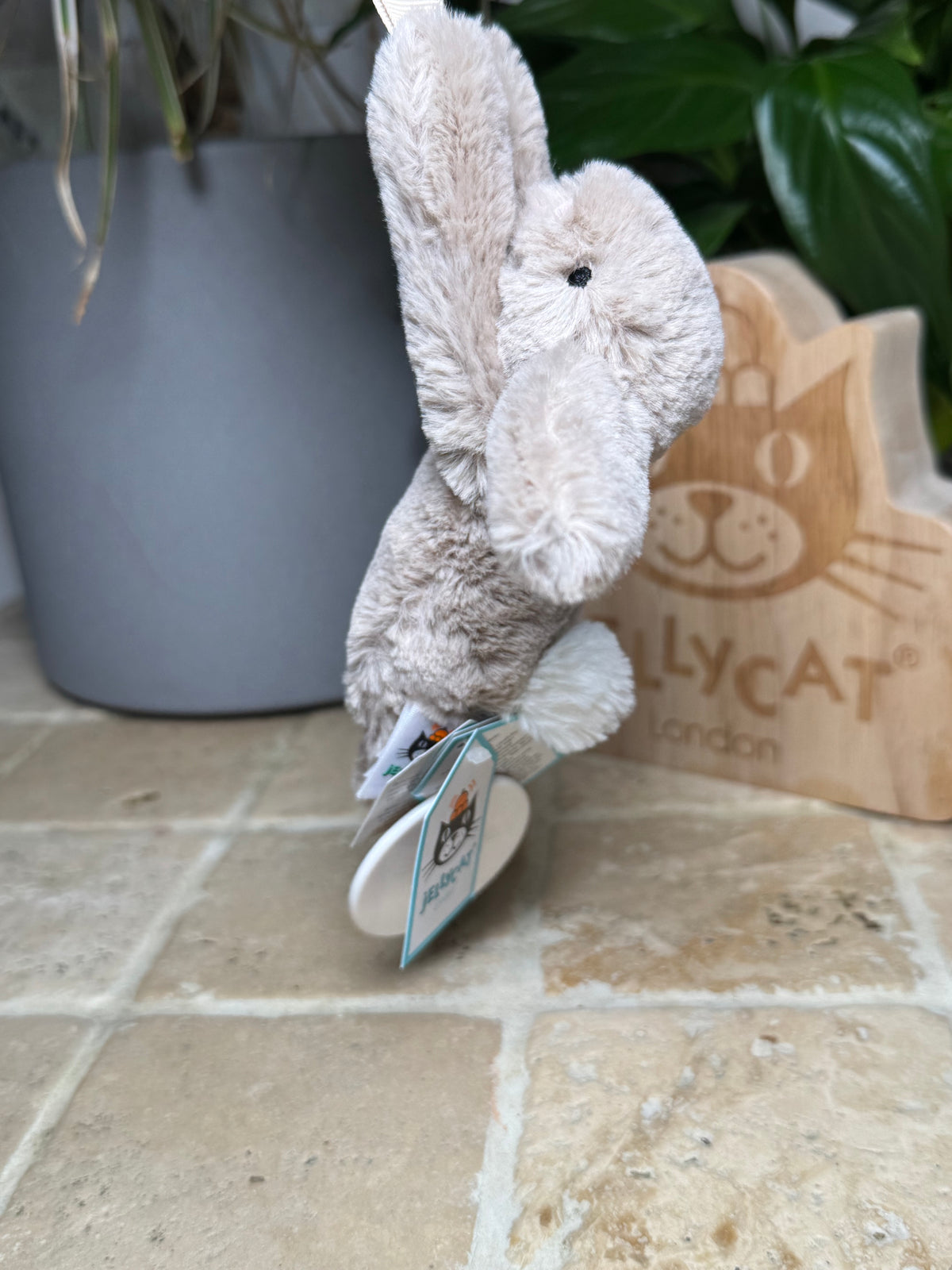 Jellycat Bashful Beige Bunny Dummy Clip