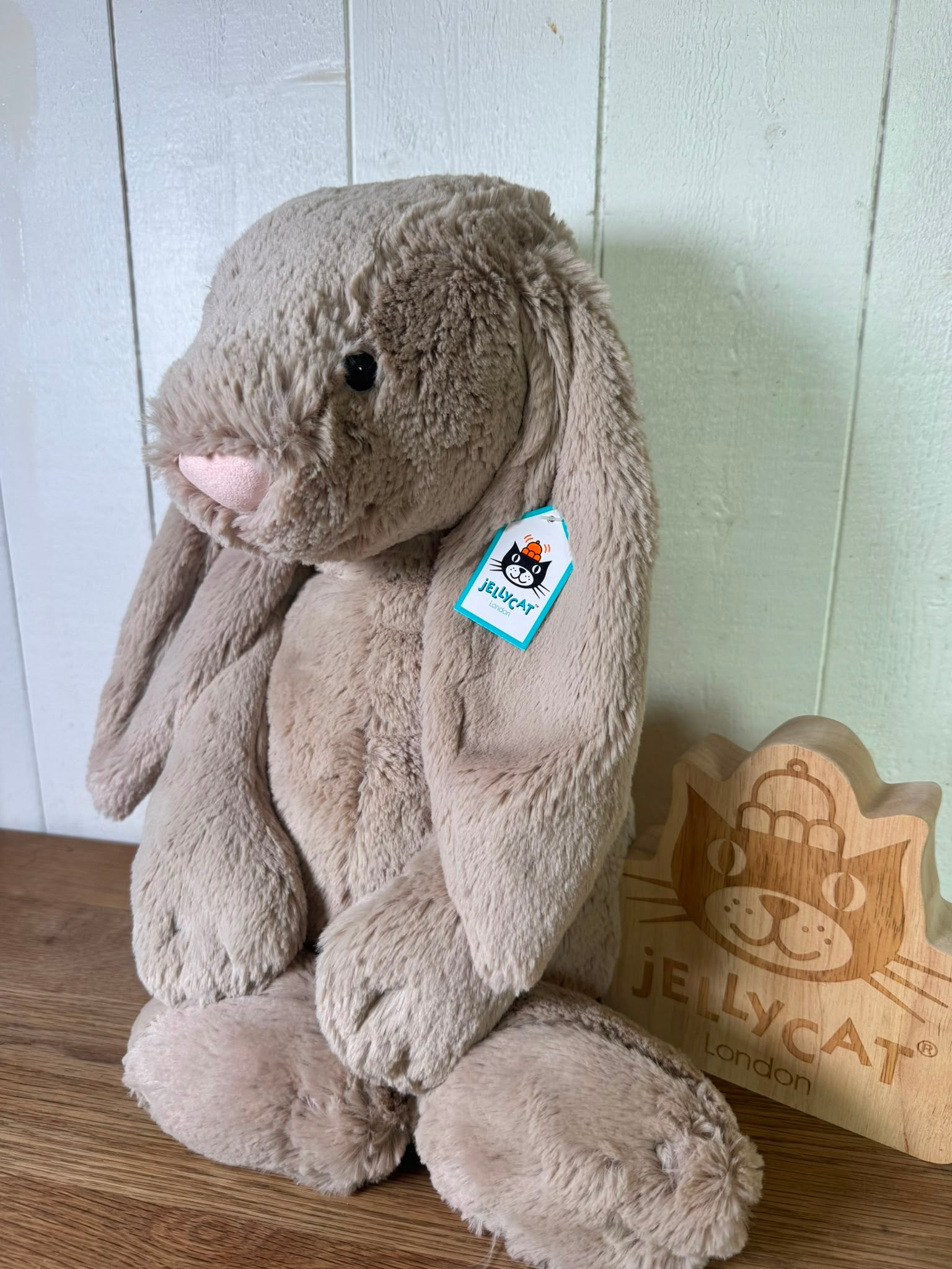 Jellycat Huge Beige Bunny - Paws