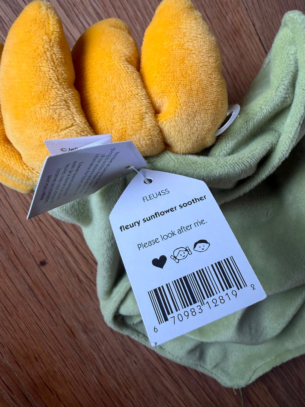 Jellycat Fleury Sunflower Soother