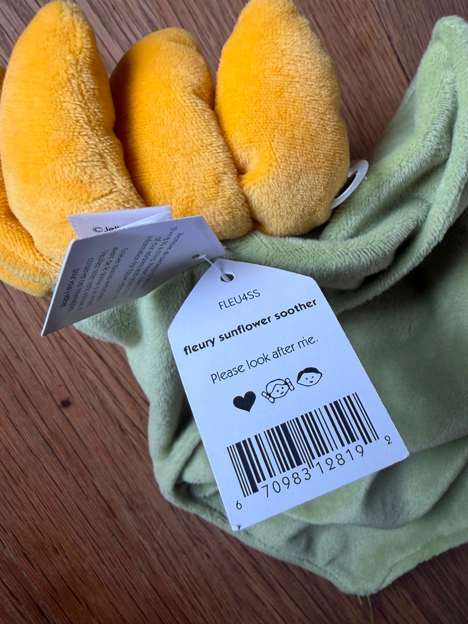Jellycat Fleury Sunflower Soother