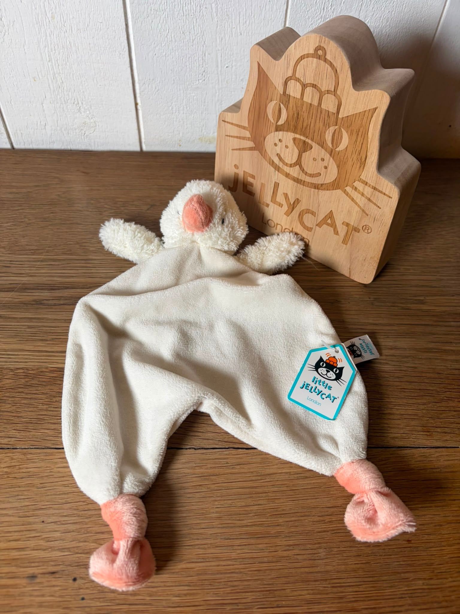 Jellycat Clucky Ducky Duck Soother