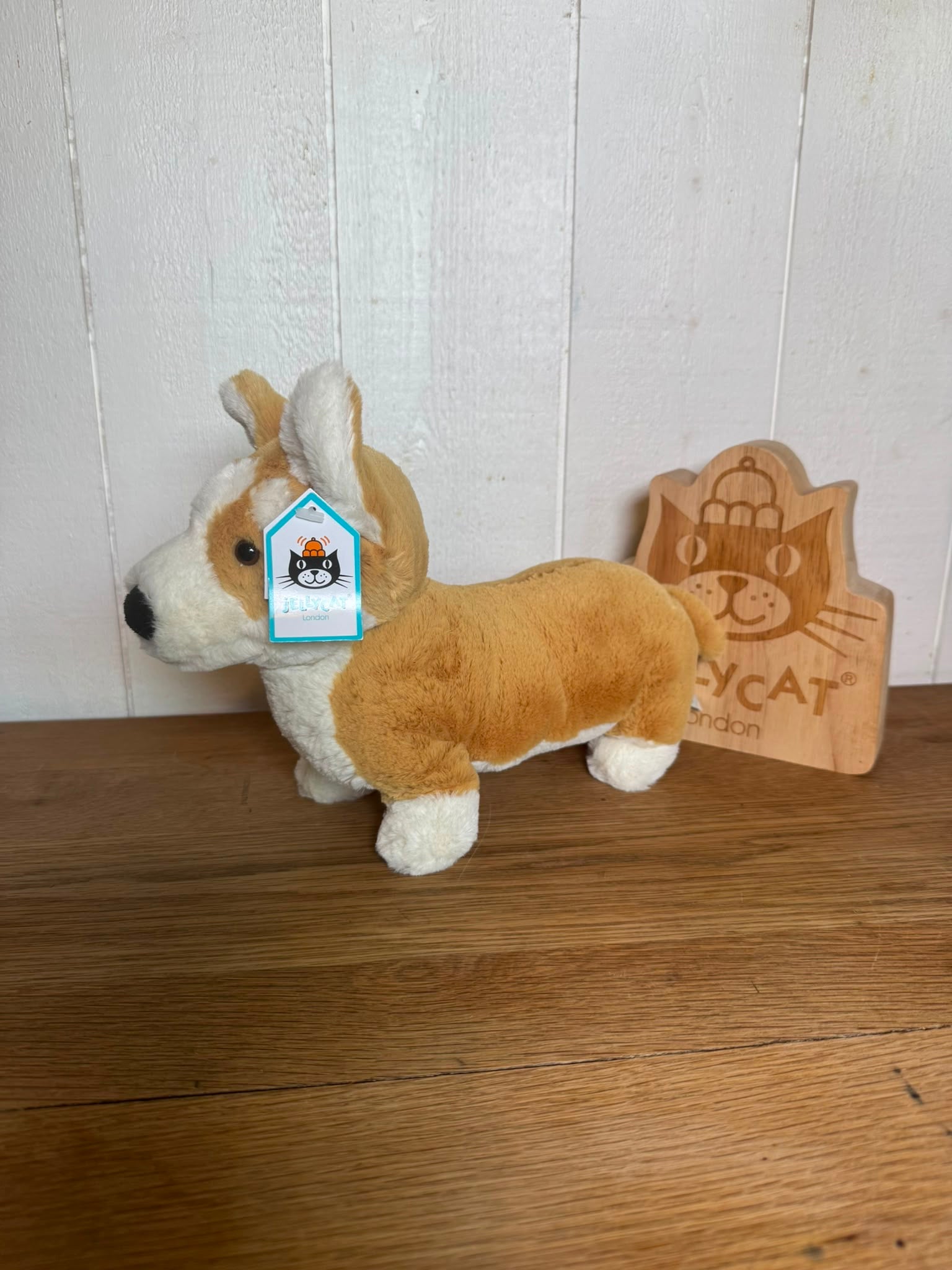 Jellycat Betty Corgi- Ear tag