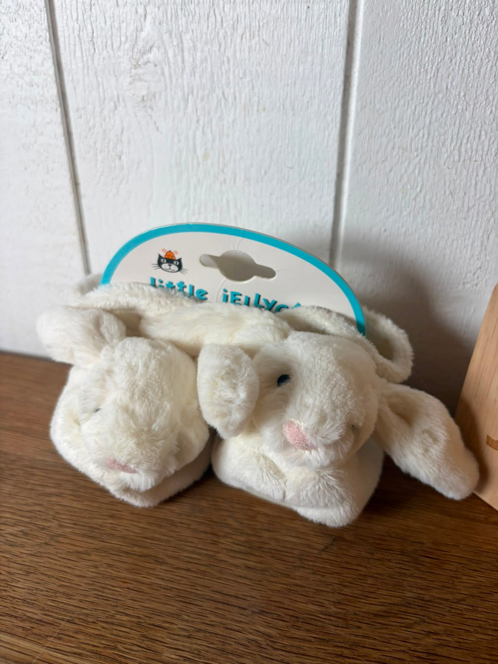 Jellycat Bashful Cream Bunny booties
