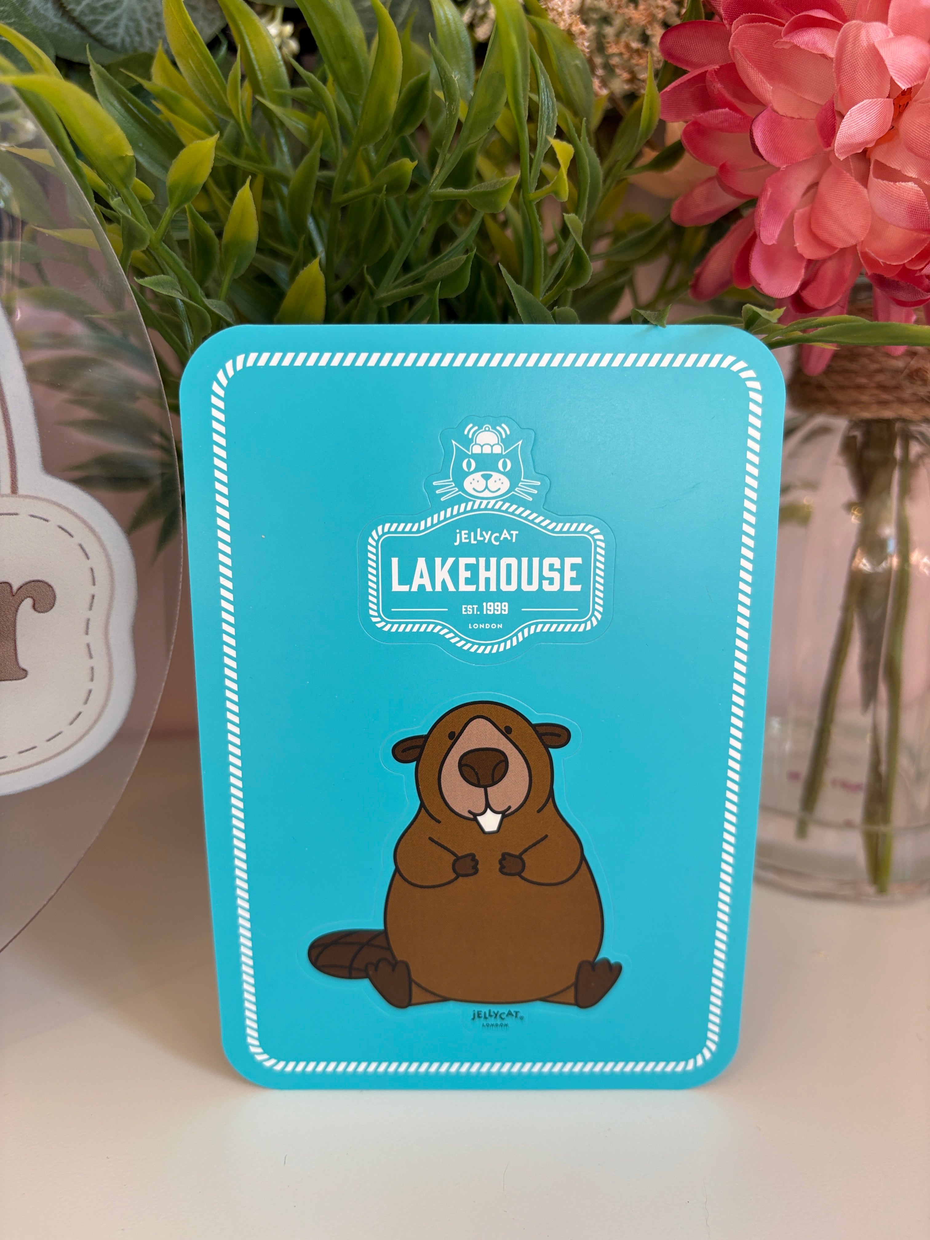 Jellycat Briggs Beaver Sticker | Canada Exclusive