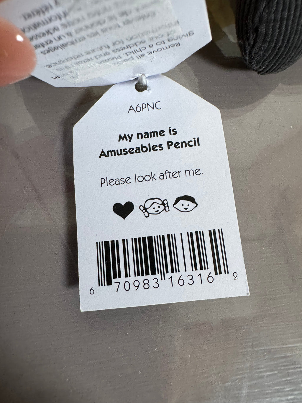 Jellycat Amuseables Pencil