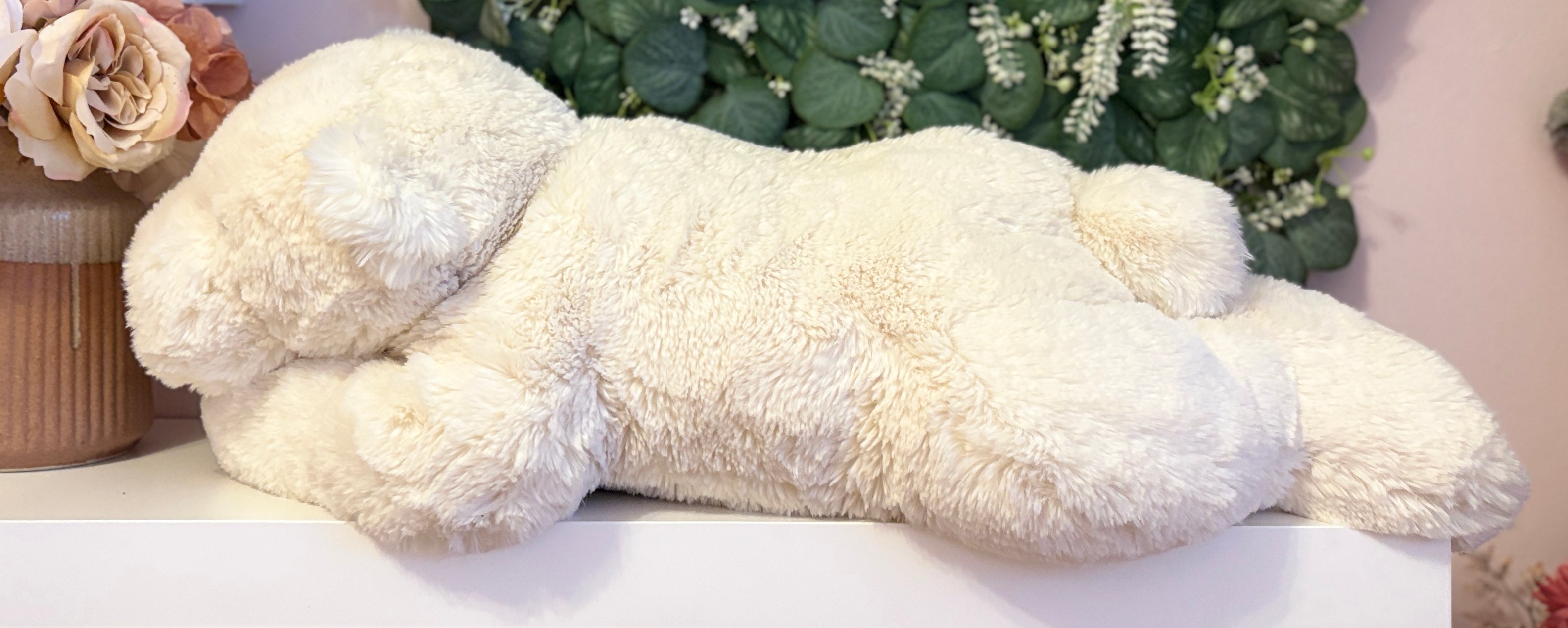 Jellycat Lying Perry Polar Bear