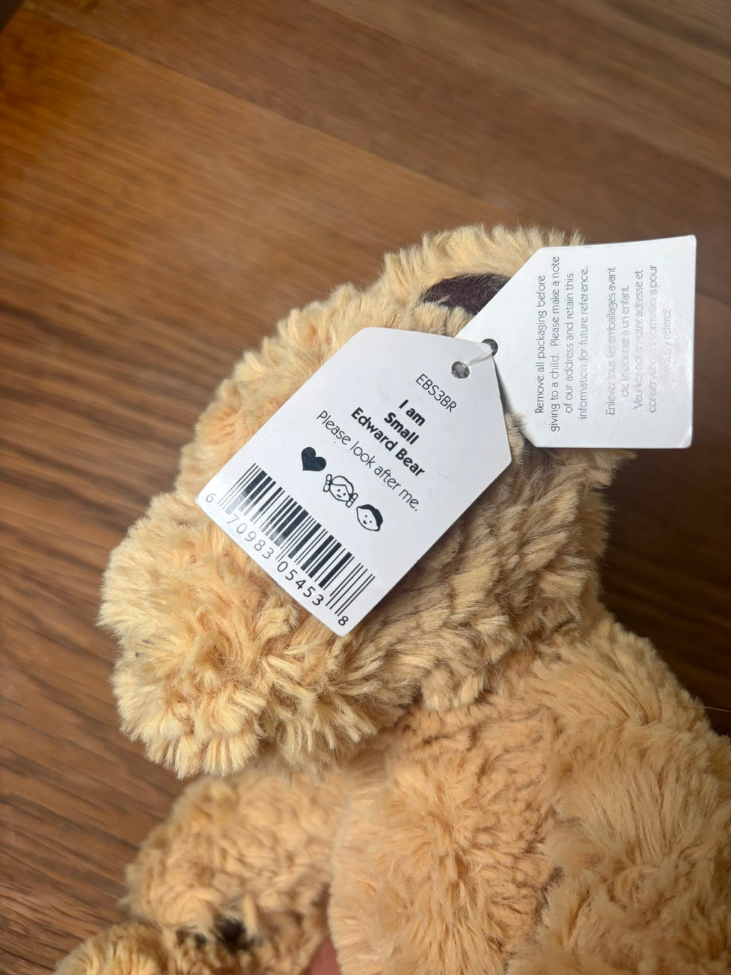 Jellycat Edward Bear - Small