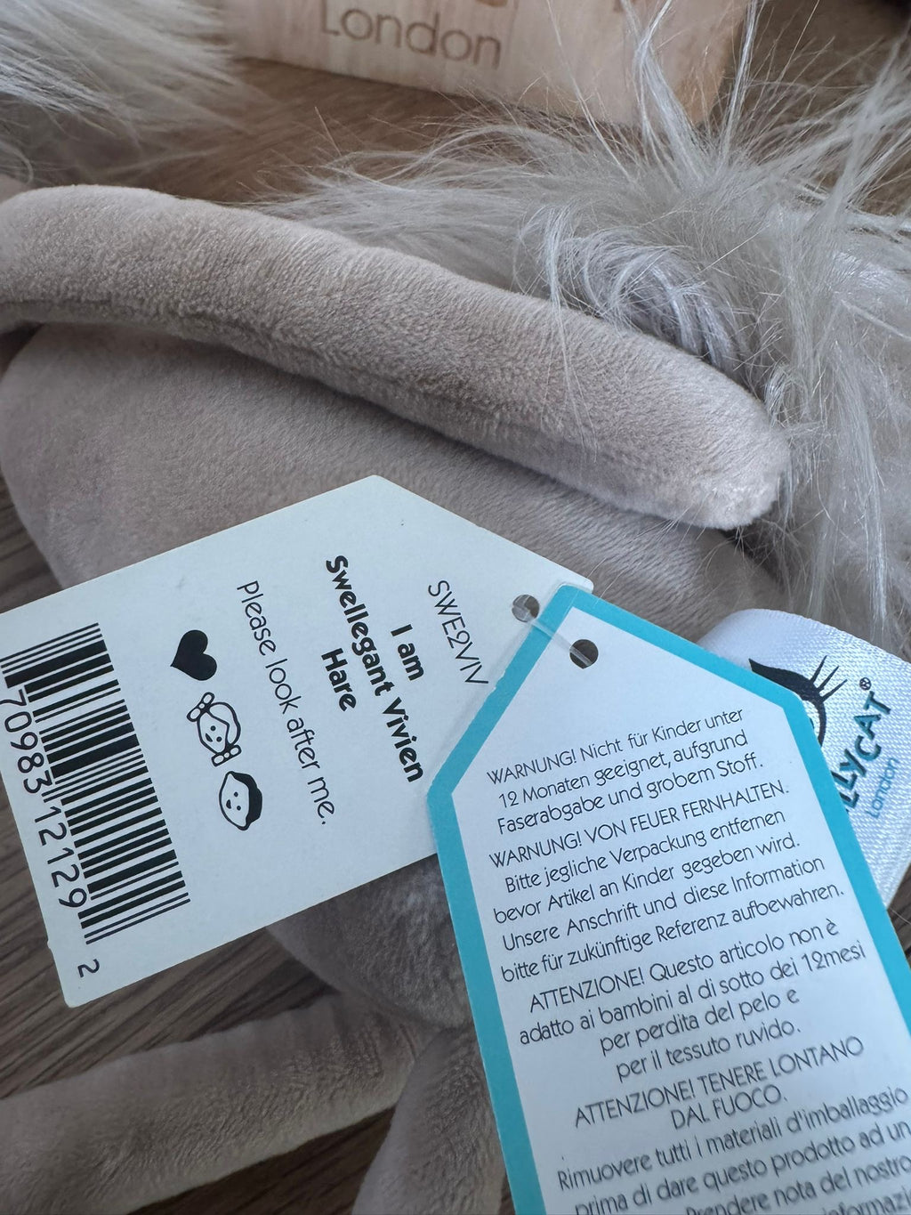Jellycat Swellegent Vivien Hare