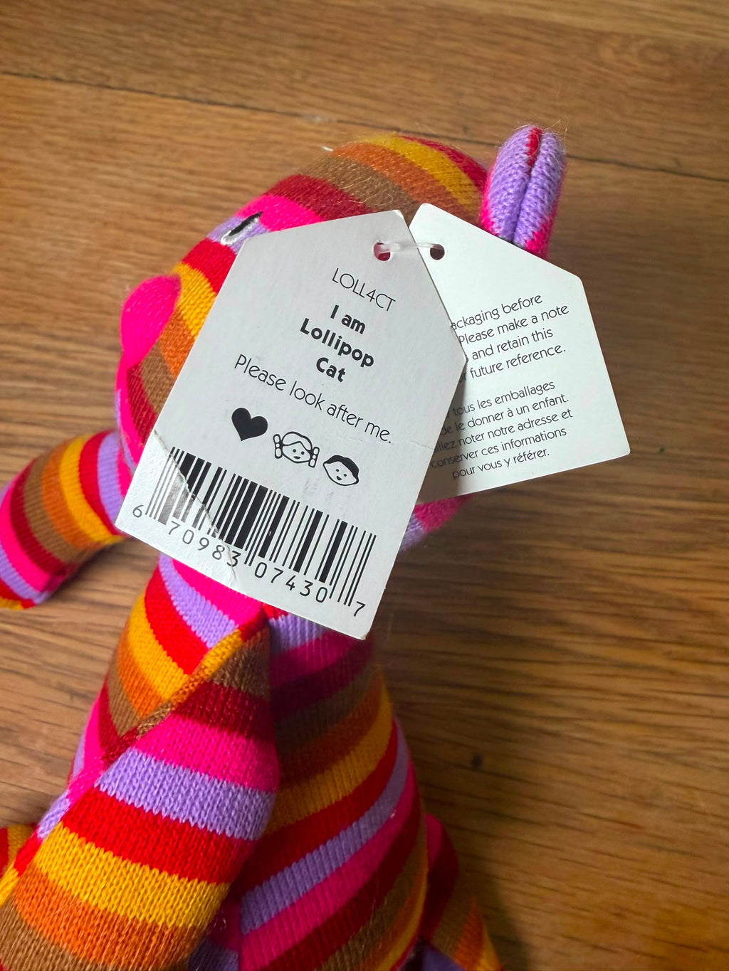 Jellycat Lollipop Cat
