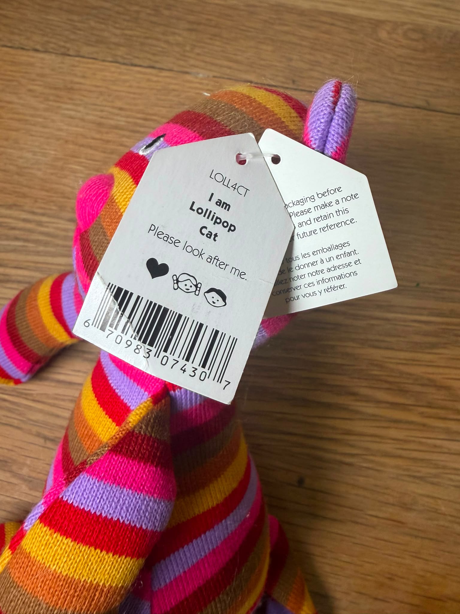 Jellycat Lollipop Cat