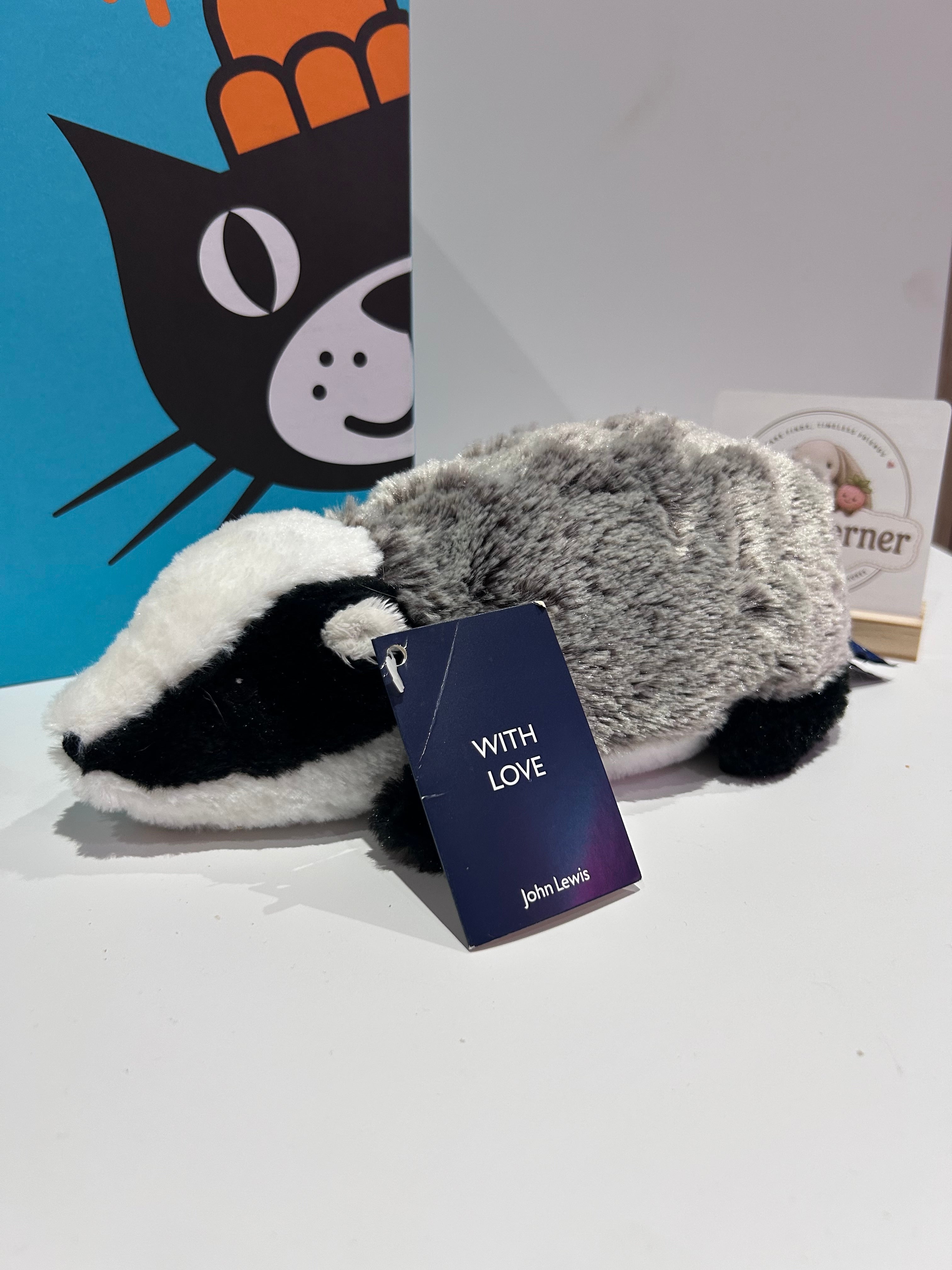 Jellycat x John Lewis Betsy Badger