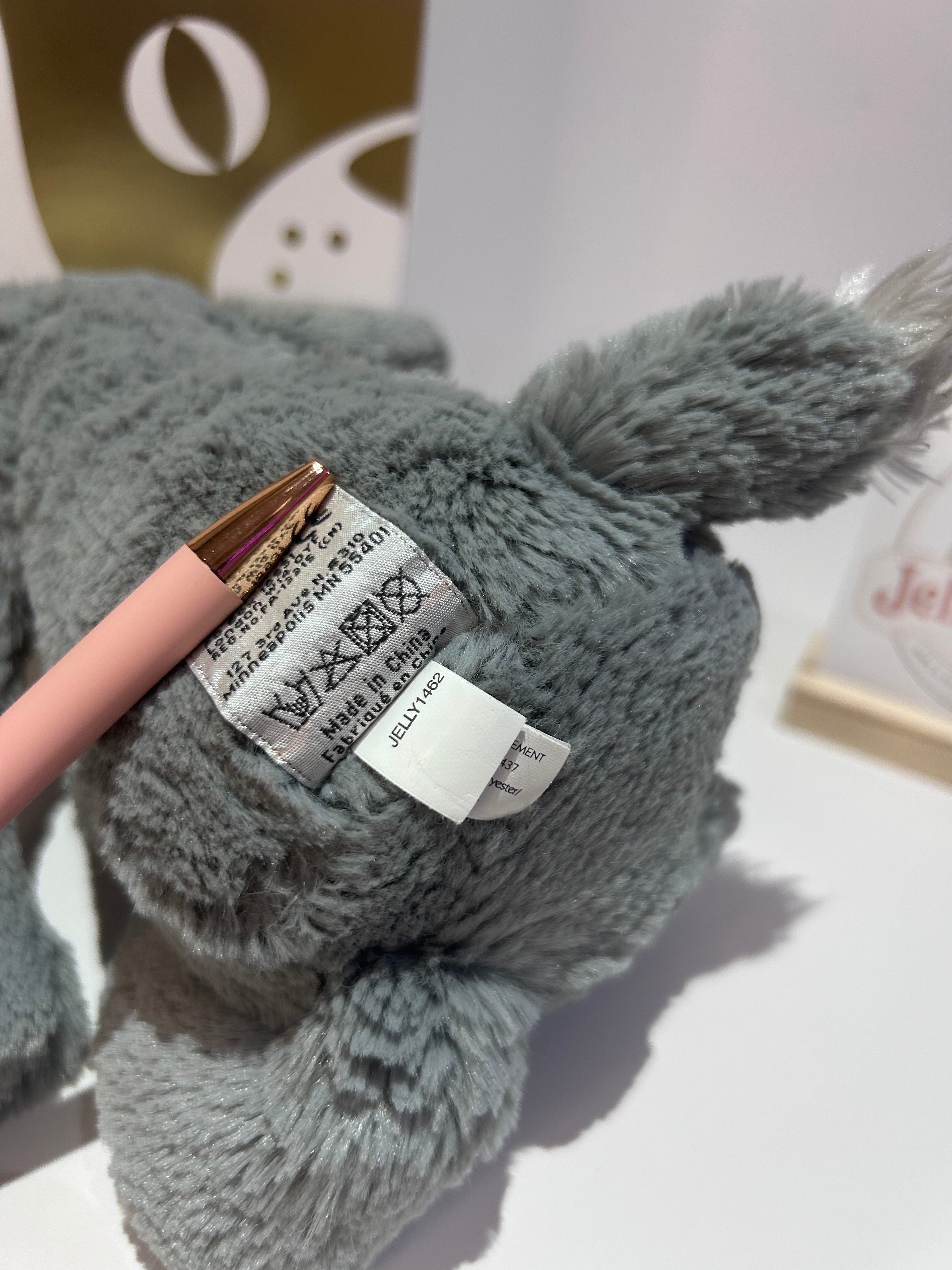 Jellycat Bashful Dusky Blue Elephant // Medium