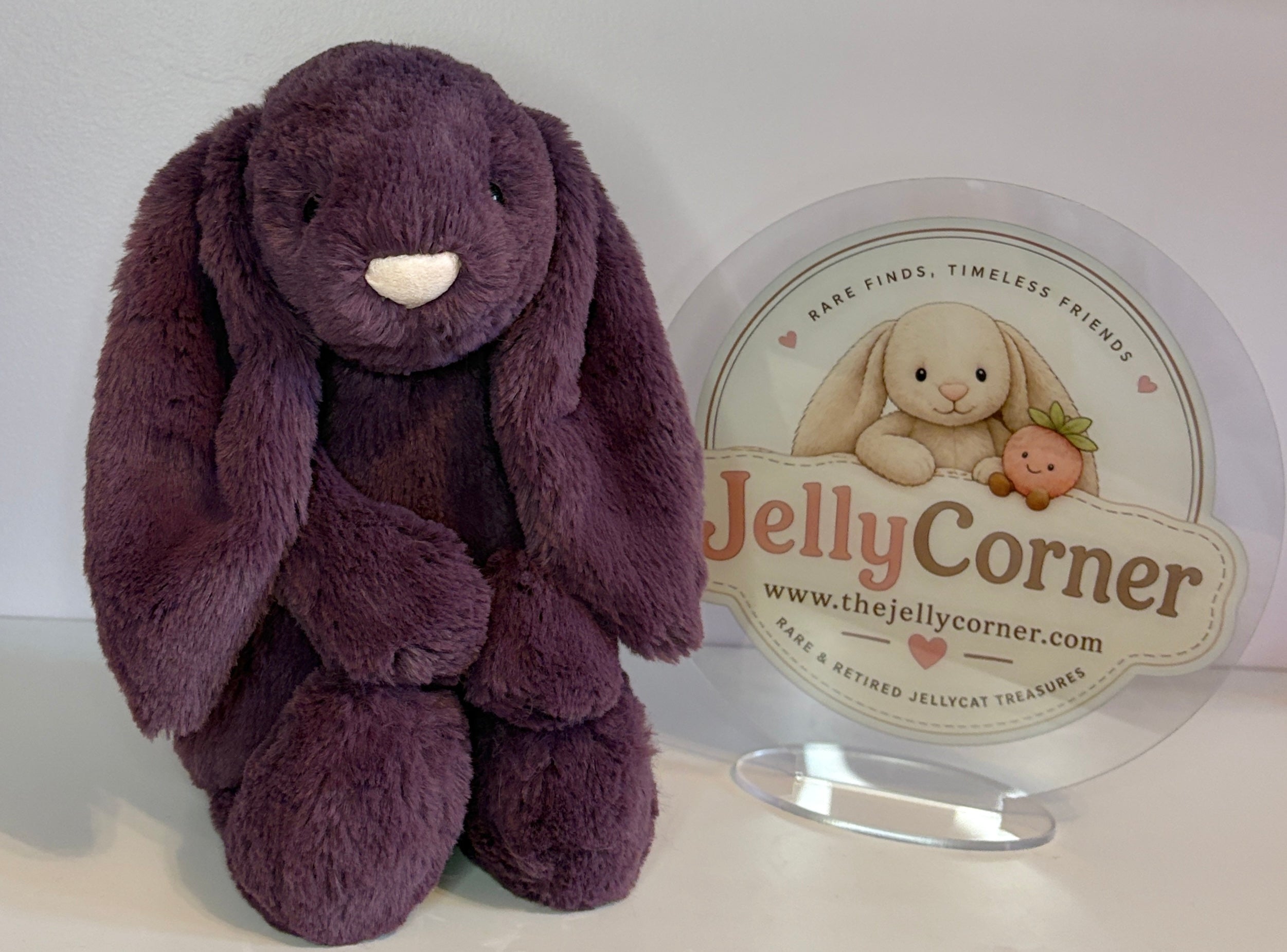 Jellycat Plum Bunny Medium