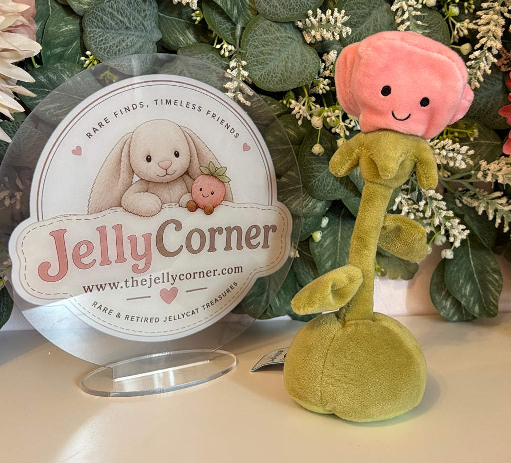 Jellycat Rose Flowerlette | Rare Find