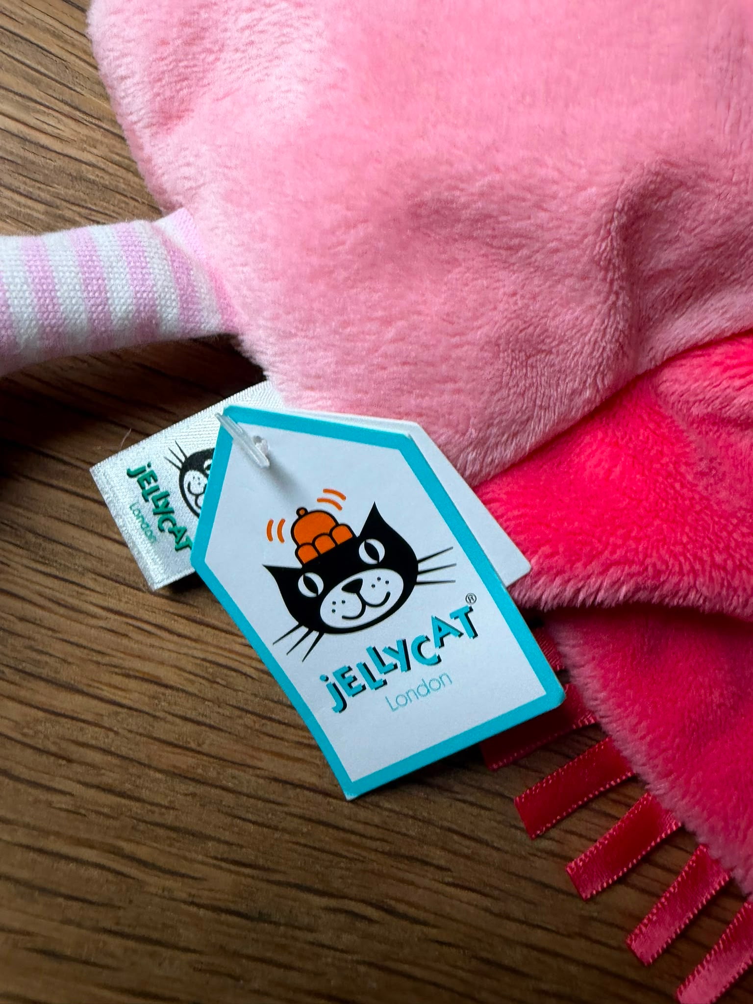 Jellycat Flapper Flamingo Soother