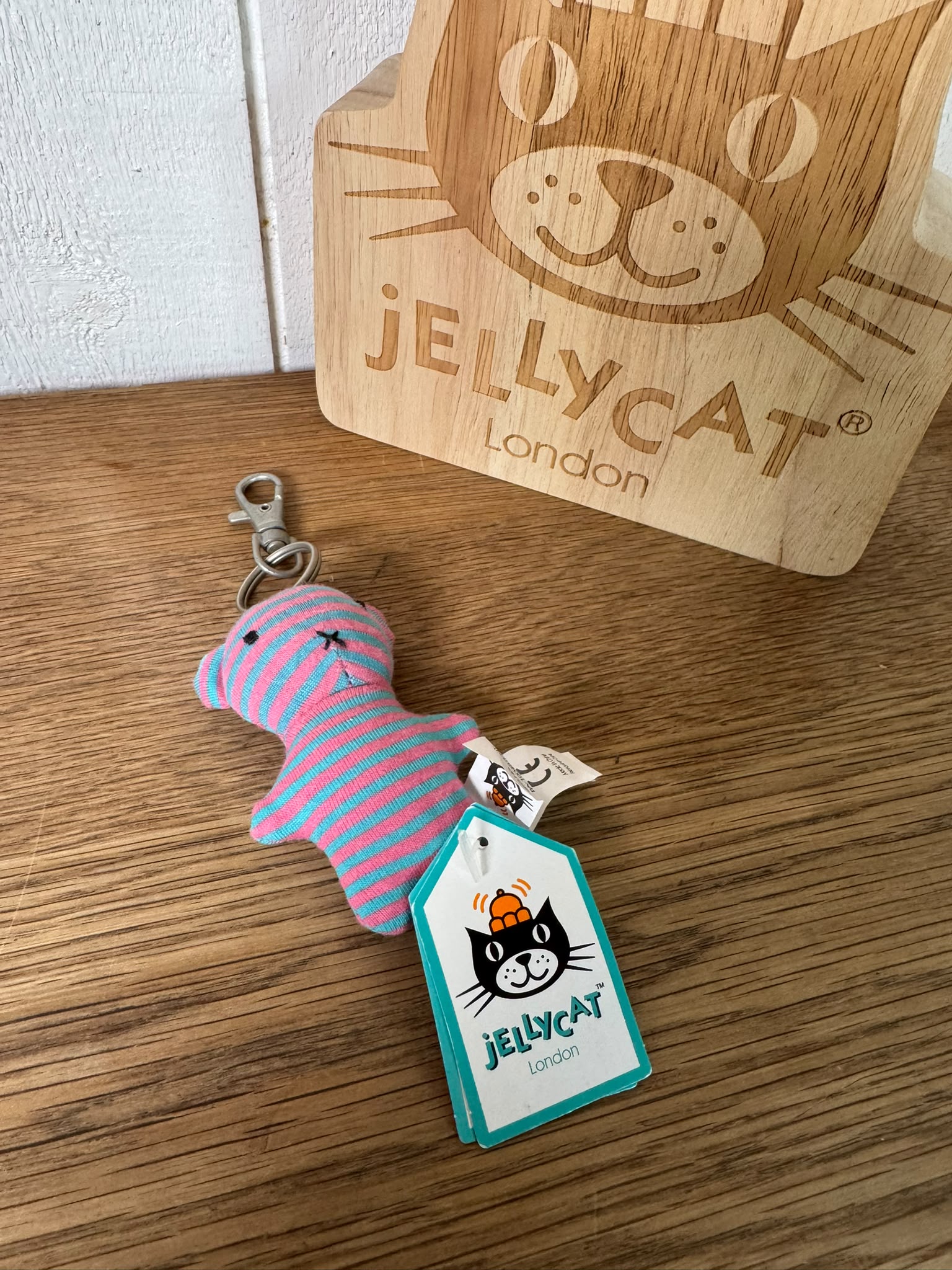 Jellycat Kiki Bear Keyring