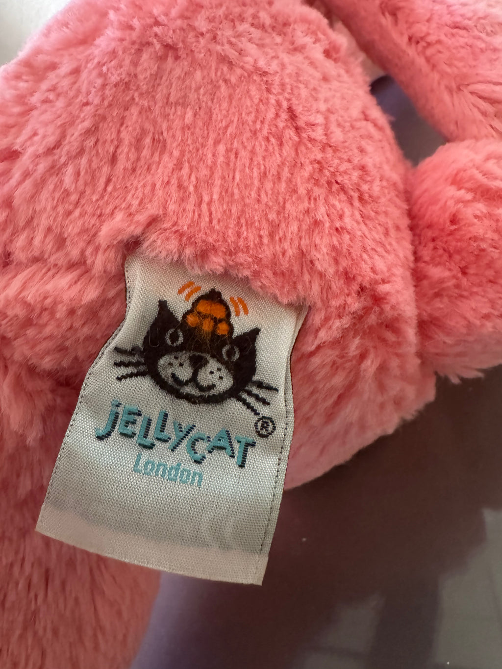Jellycat Medium Coral Bunny