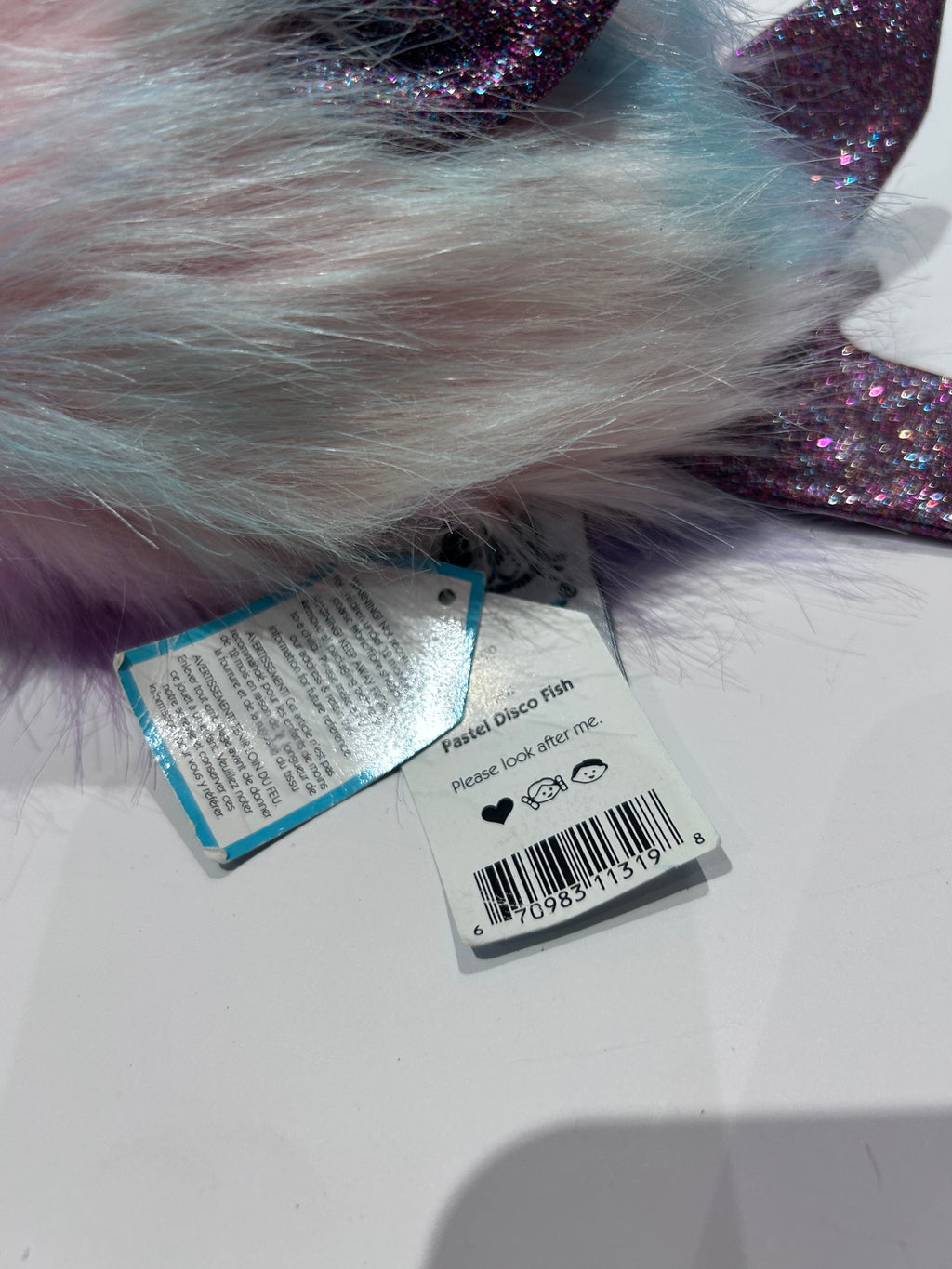 Jellycat Pastel Disco Fish