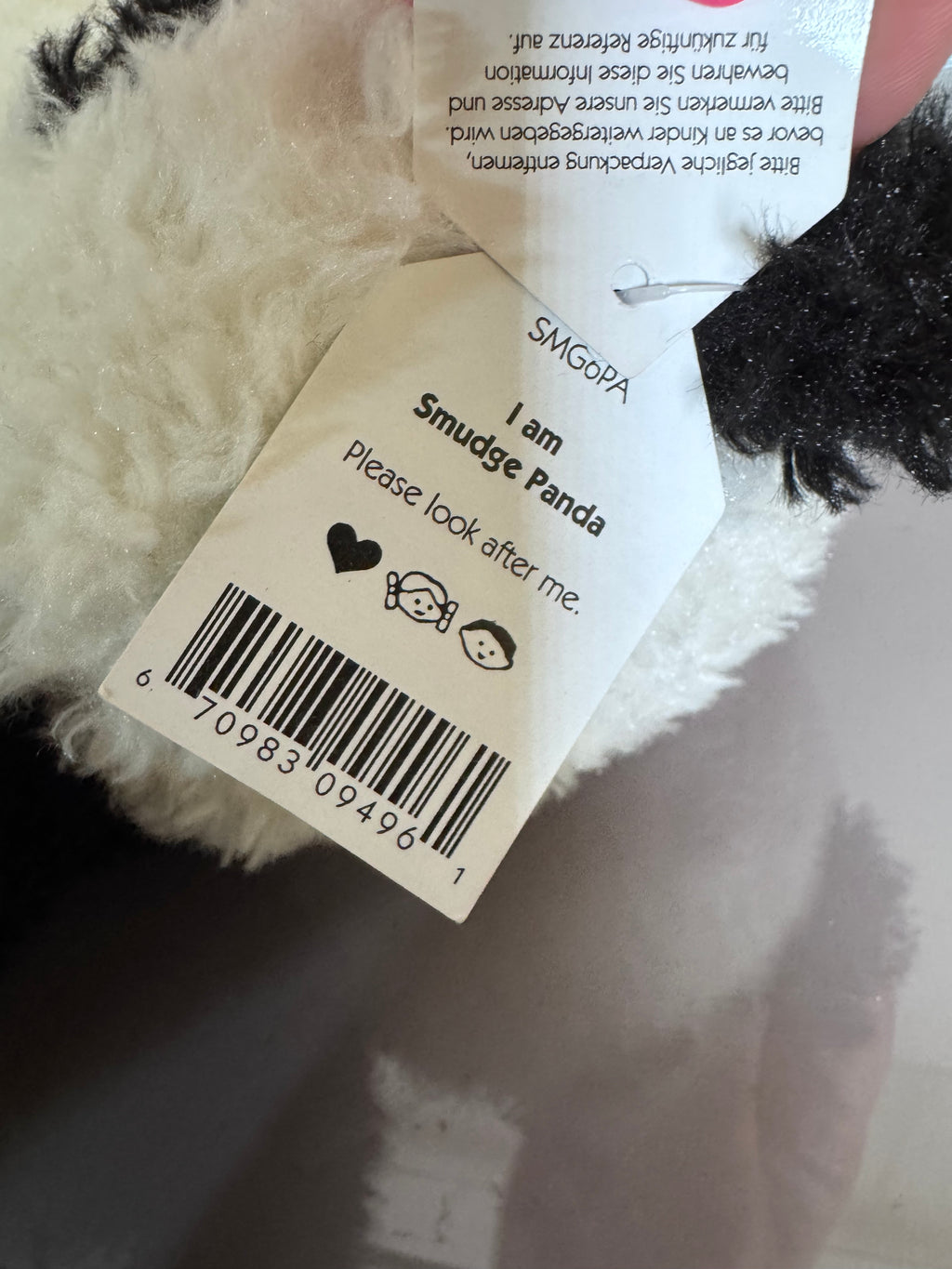 Vintage Smudge Panda