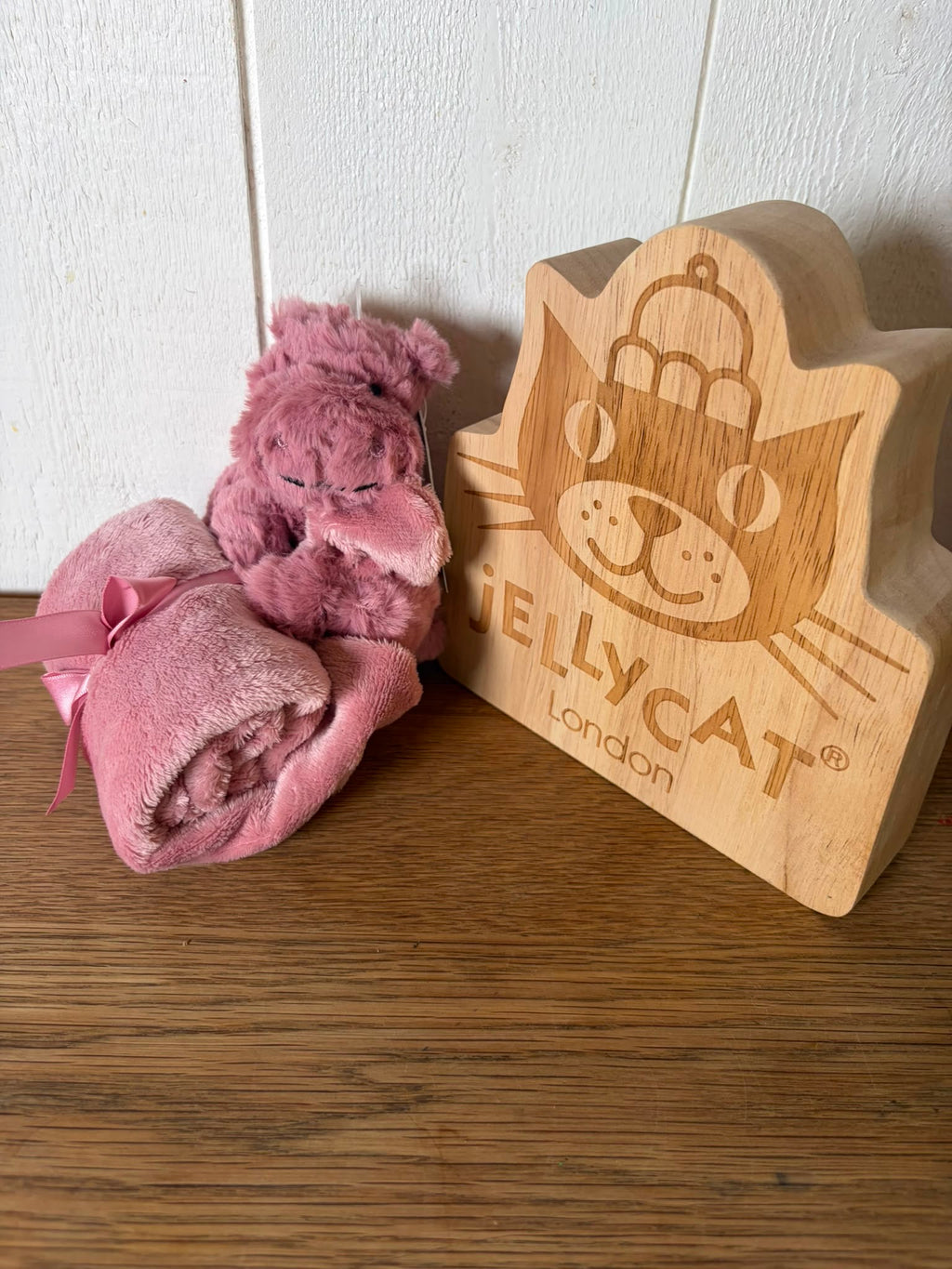 Jellycat Fuddlewuddle Pink Hippo Soother