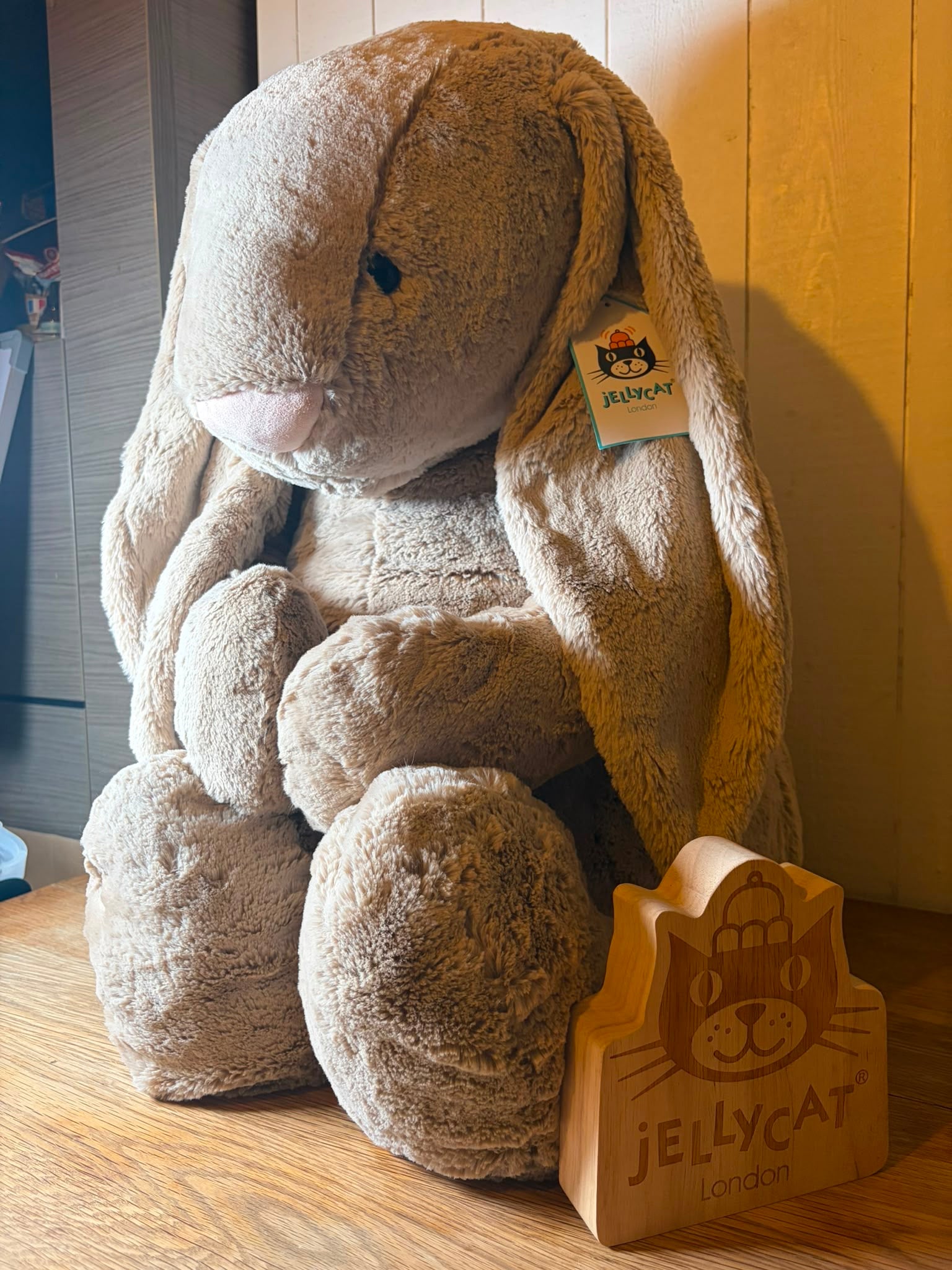 Jellycat Really Really Big Bashful beige bunny