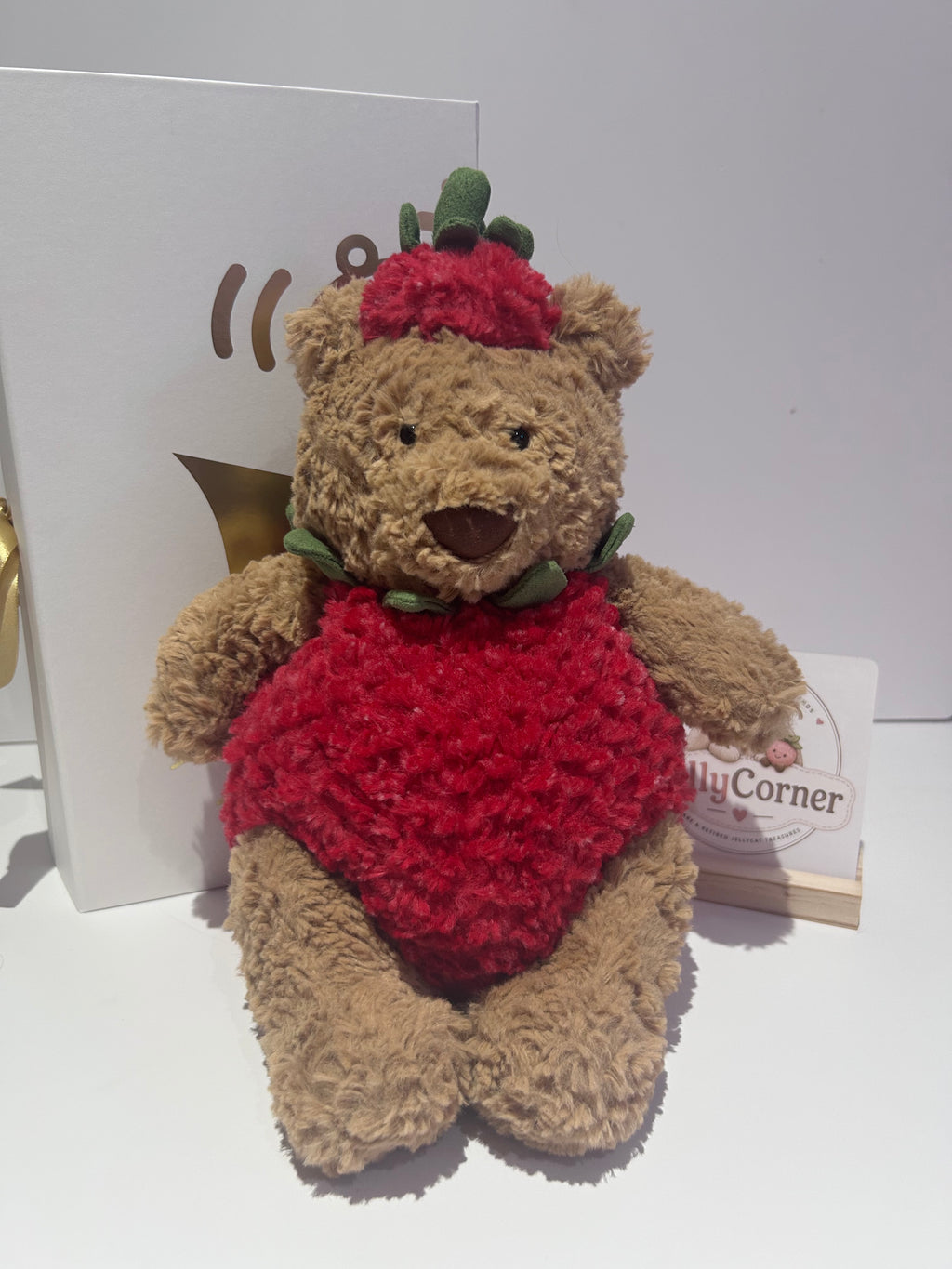 Jellycat Strawberry Bartholomew - Untagged