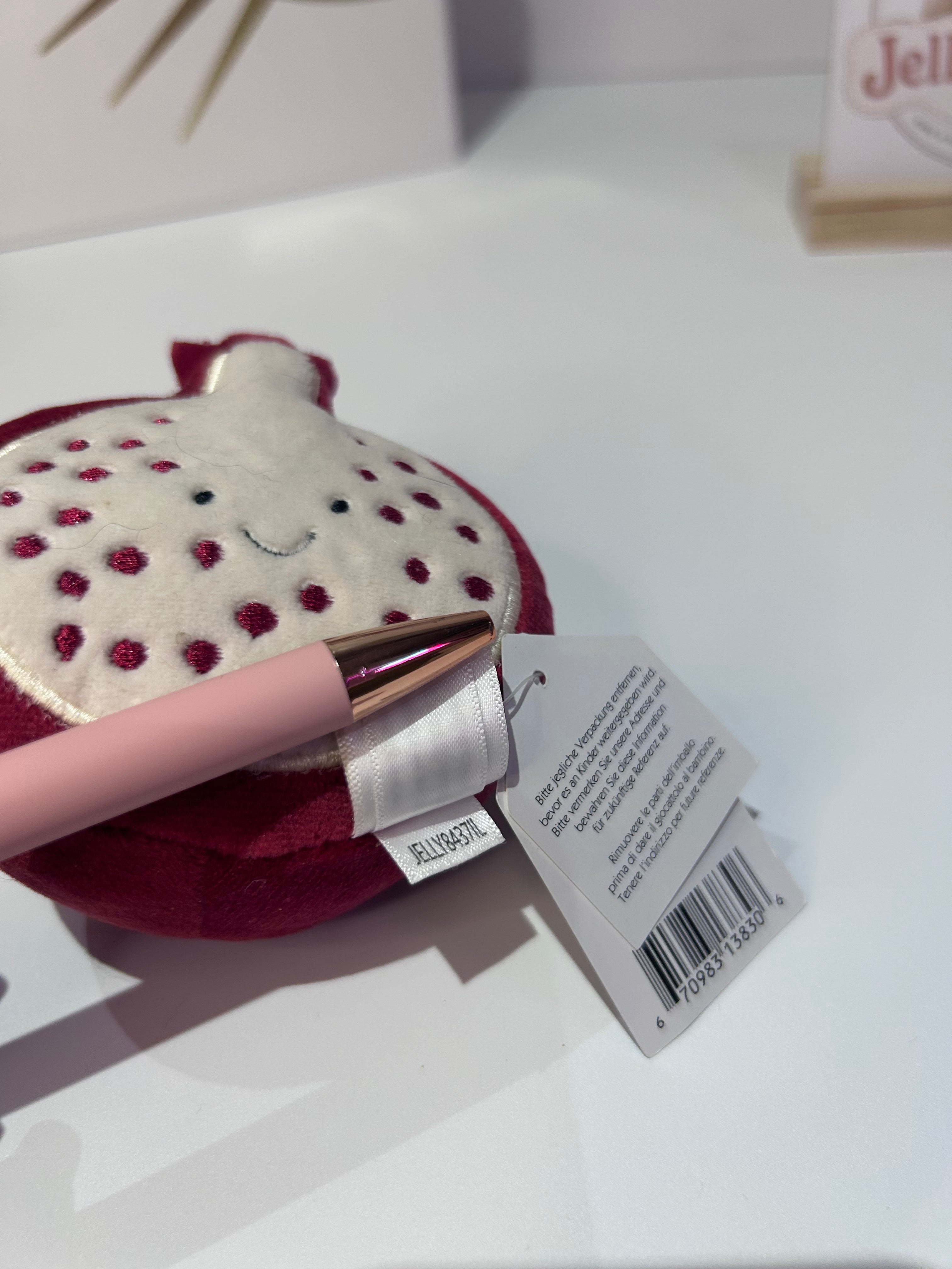 Jellycat Fabulous Pomegranate