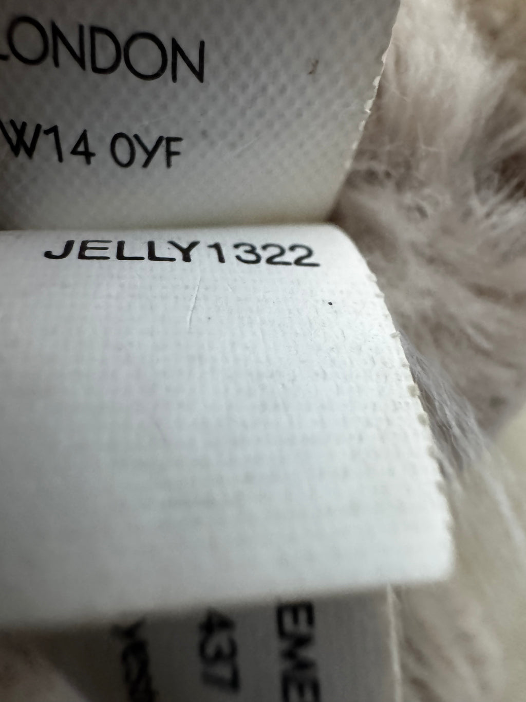 Jellycat First Edition Liberty Small Bunny