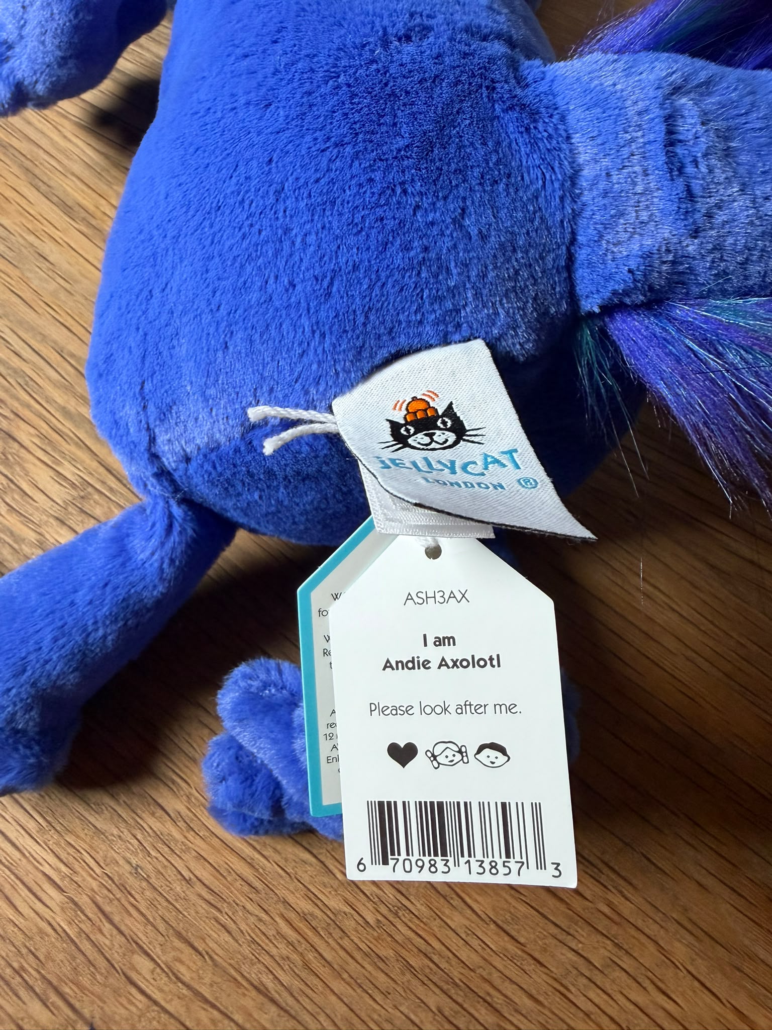 Jellycat Andie Axolotl