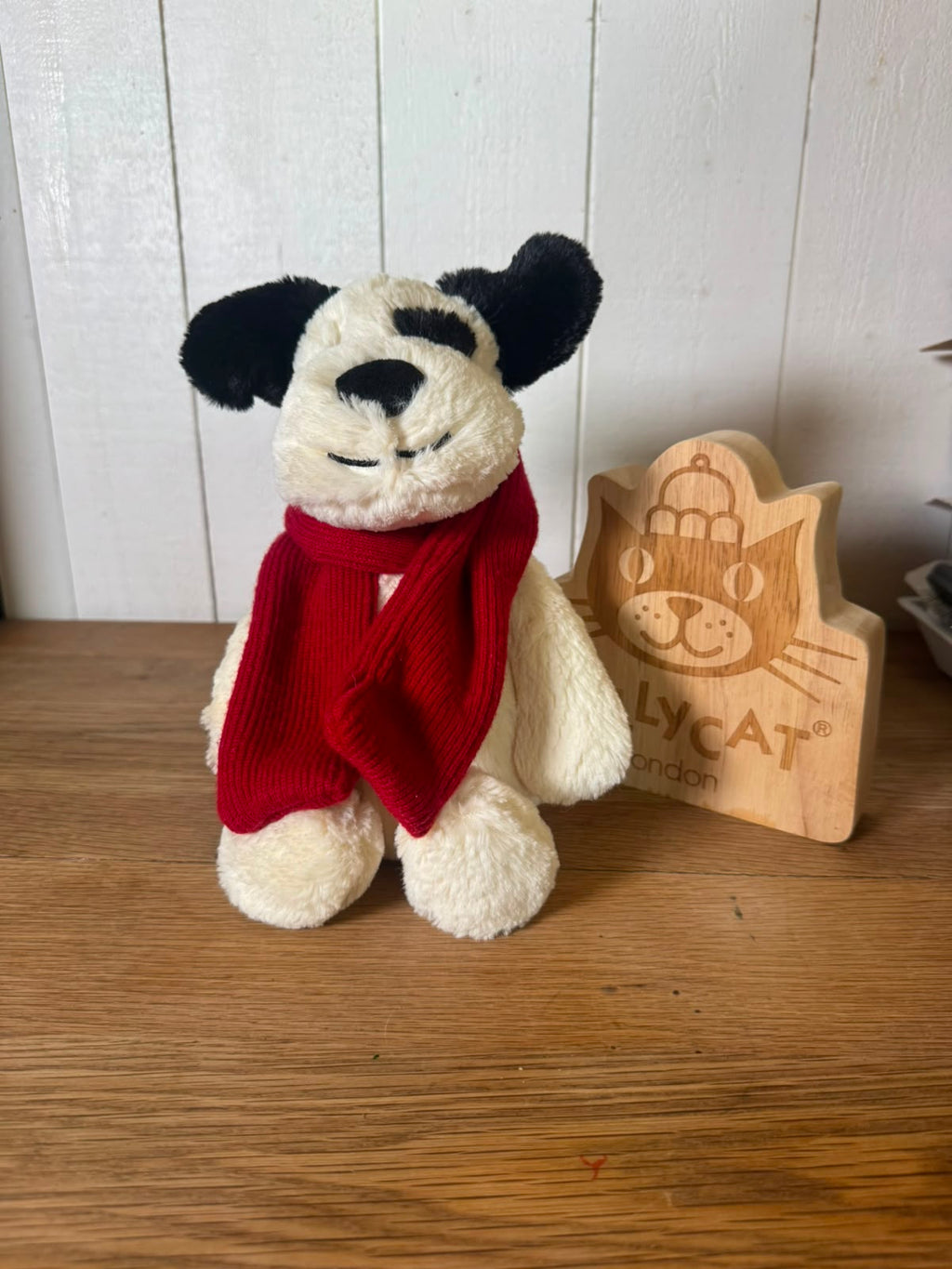 Jellycat Bashful Winter Puppy