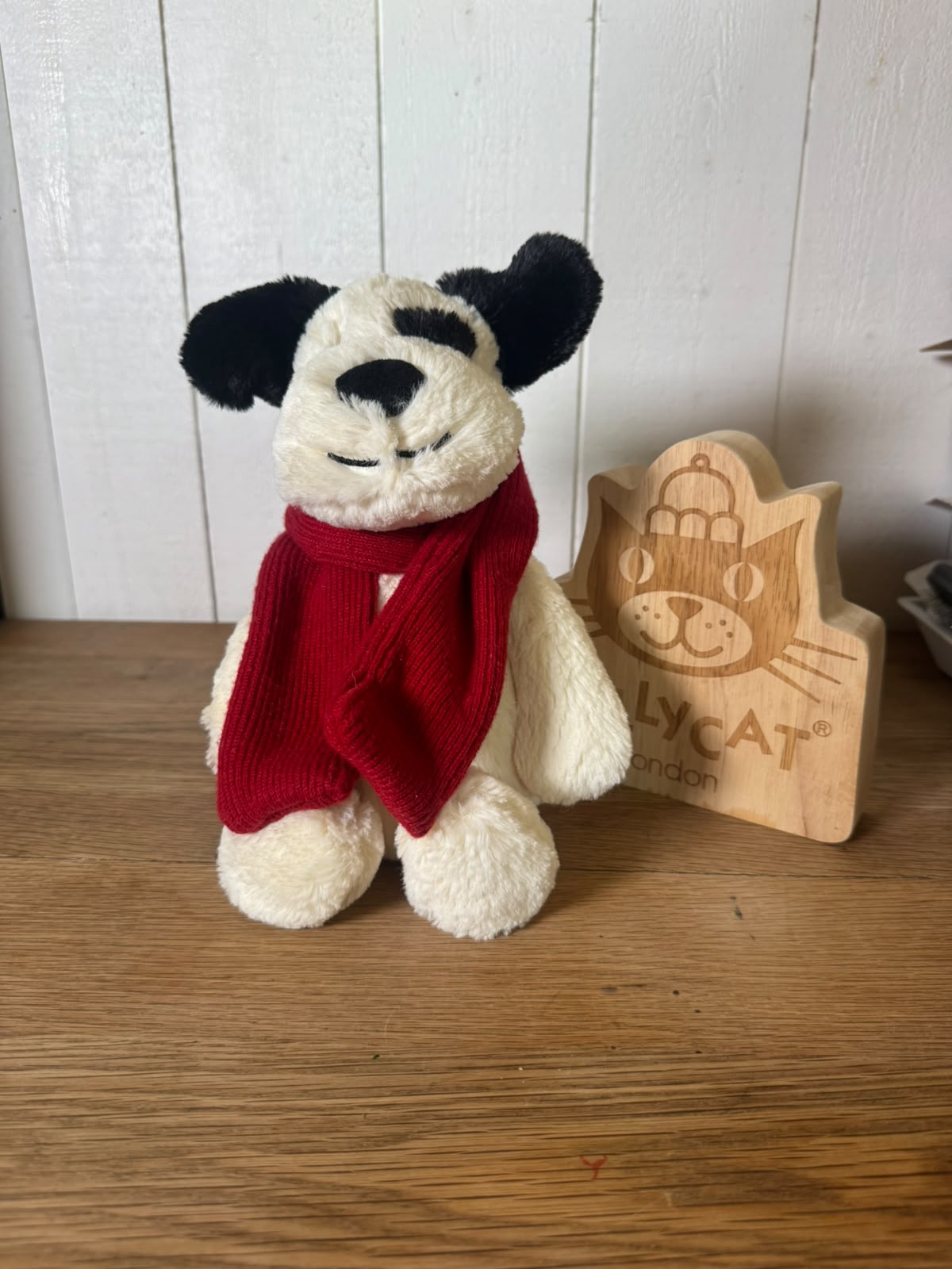 Jellycat Bashful Winter Puppy