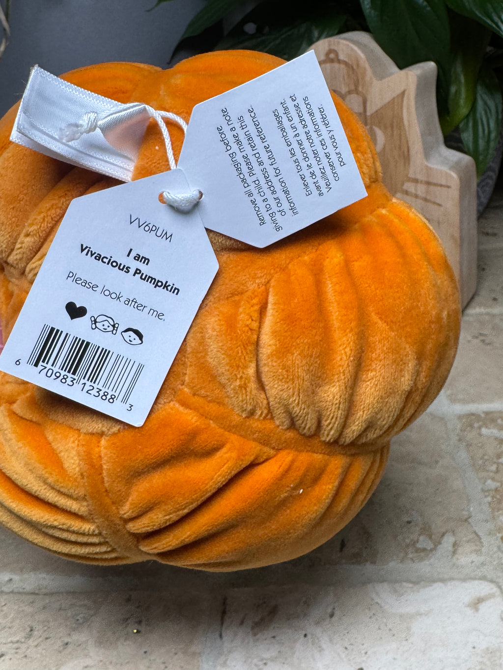 Jellycat Vivacious Pumpkin
