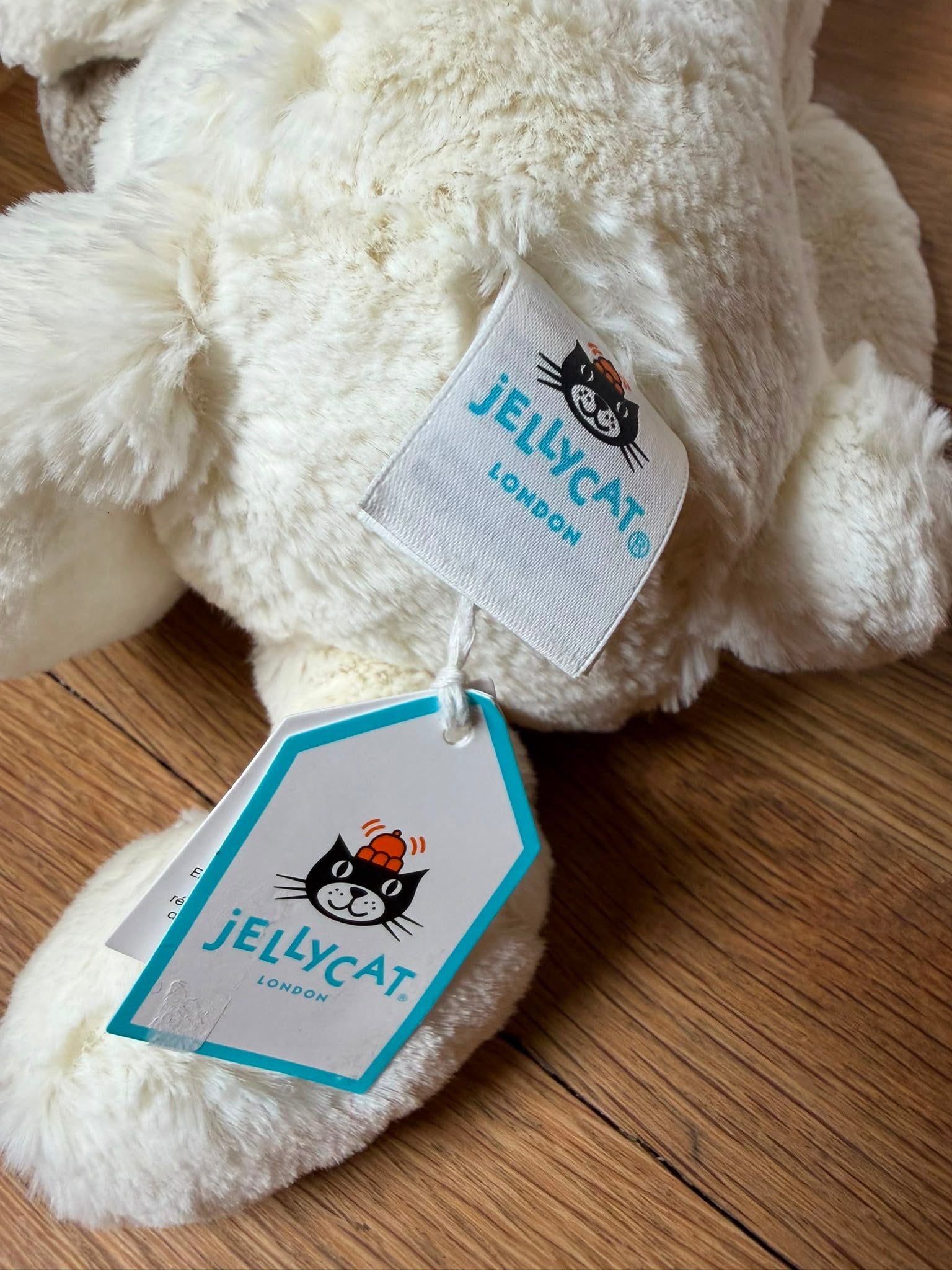 Jellycat Cream Bunny With Plant