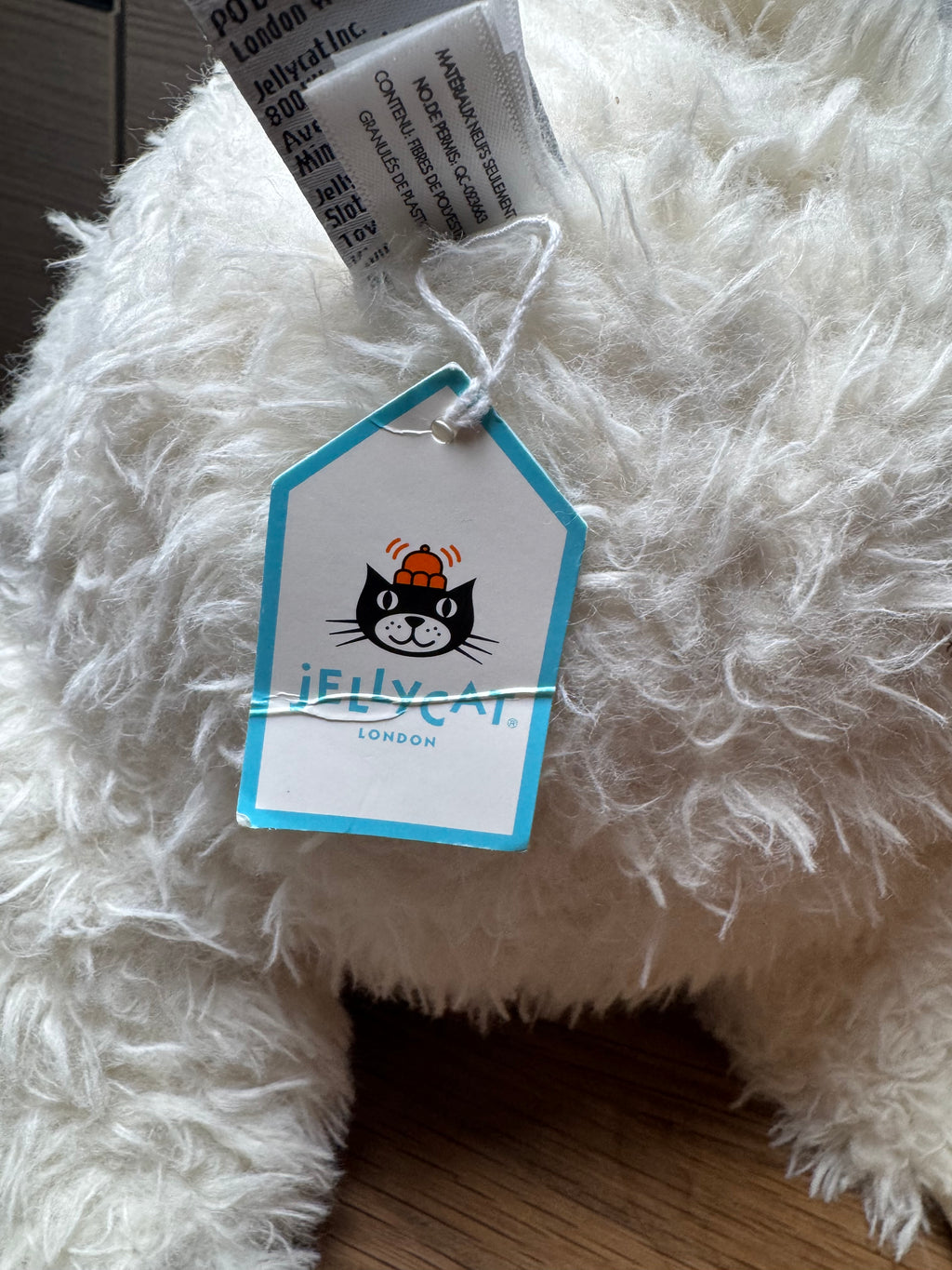Jellycat Alonso Alpaca | tag creased