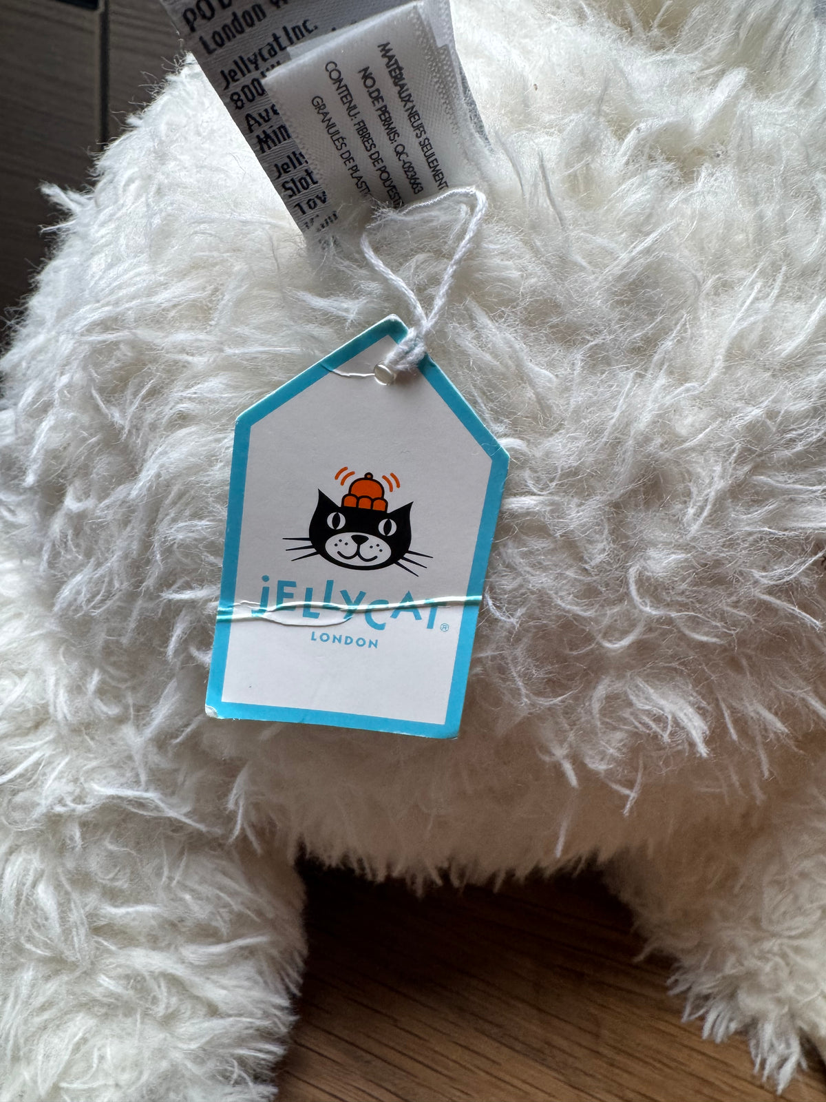 Jellycat Alonso Alpaca | tag creased
