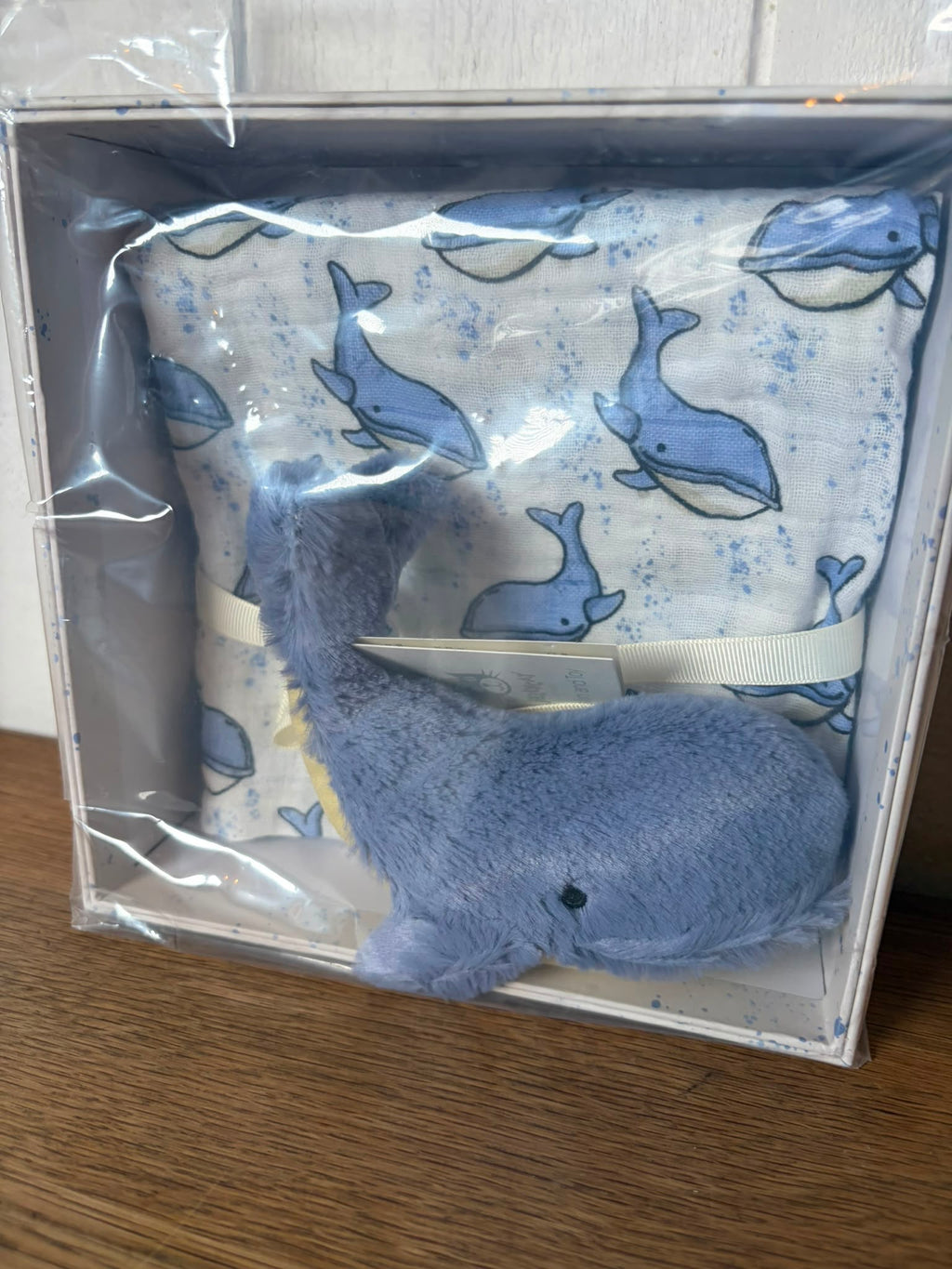 Jellycat Wilbur Whale Gift Set