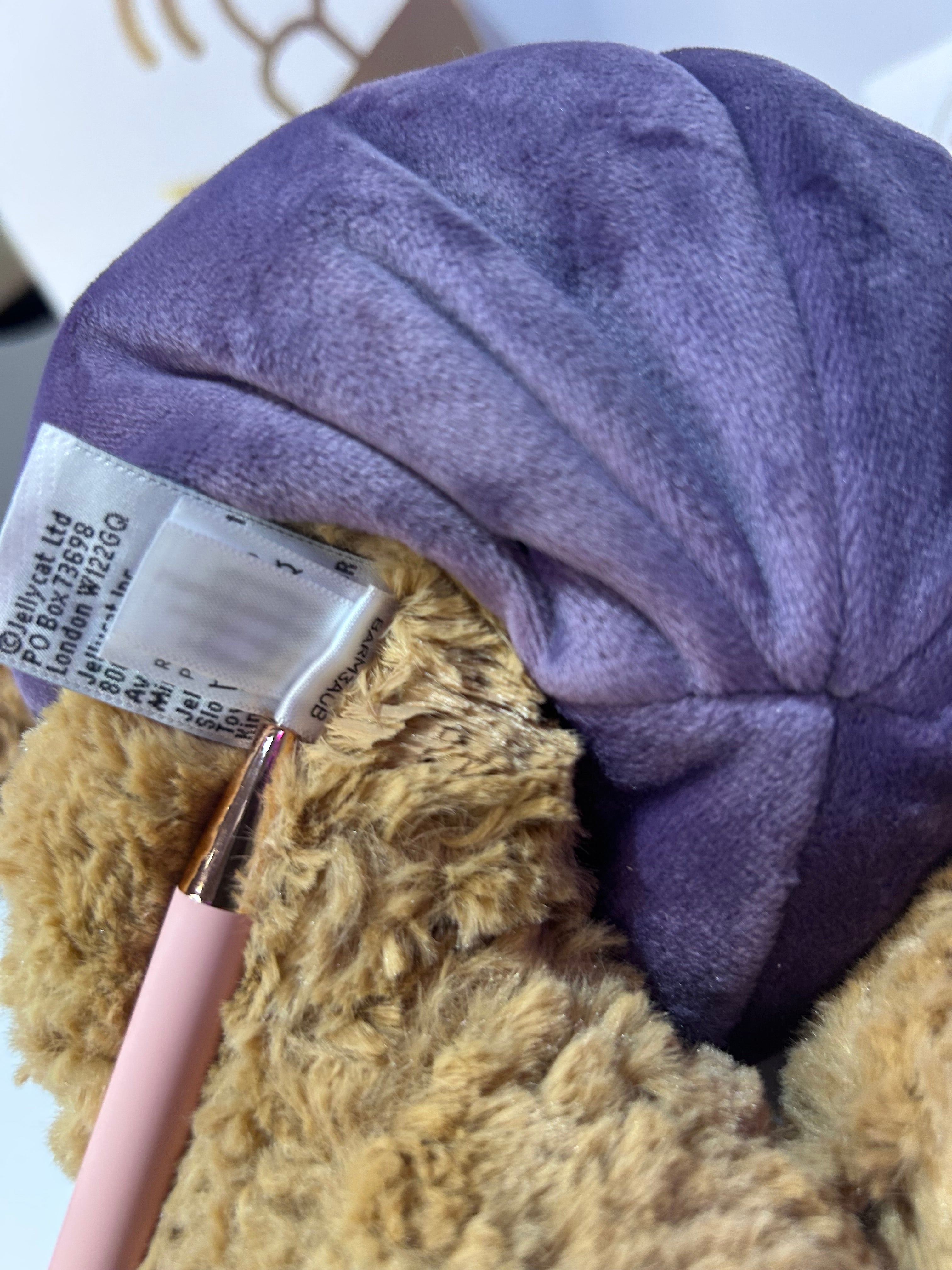 Jellycat Aubergine Bartholomew