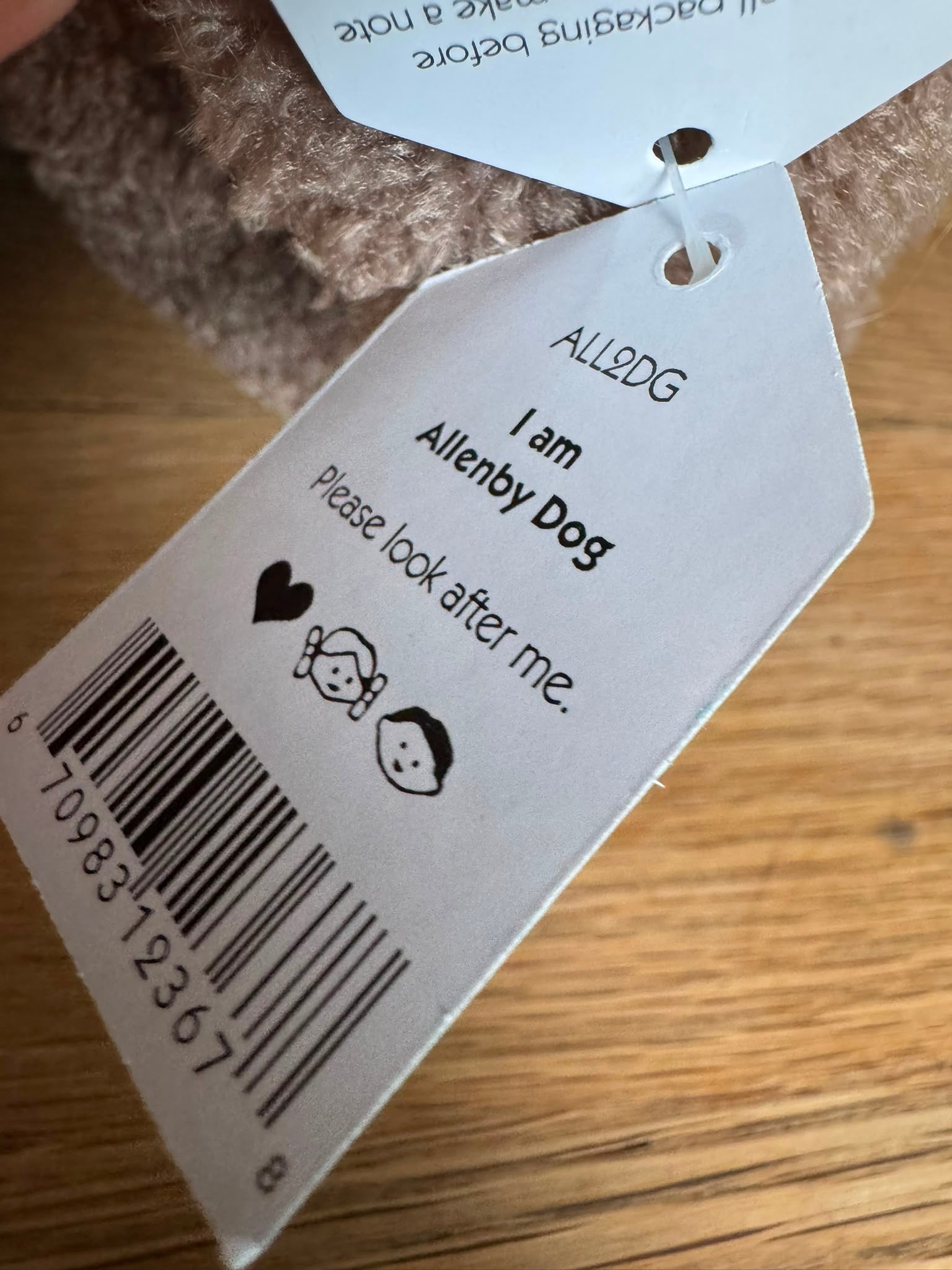 Jellycat Allenby Dog
