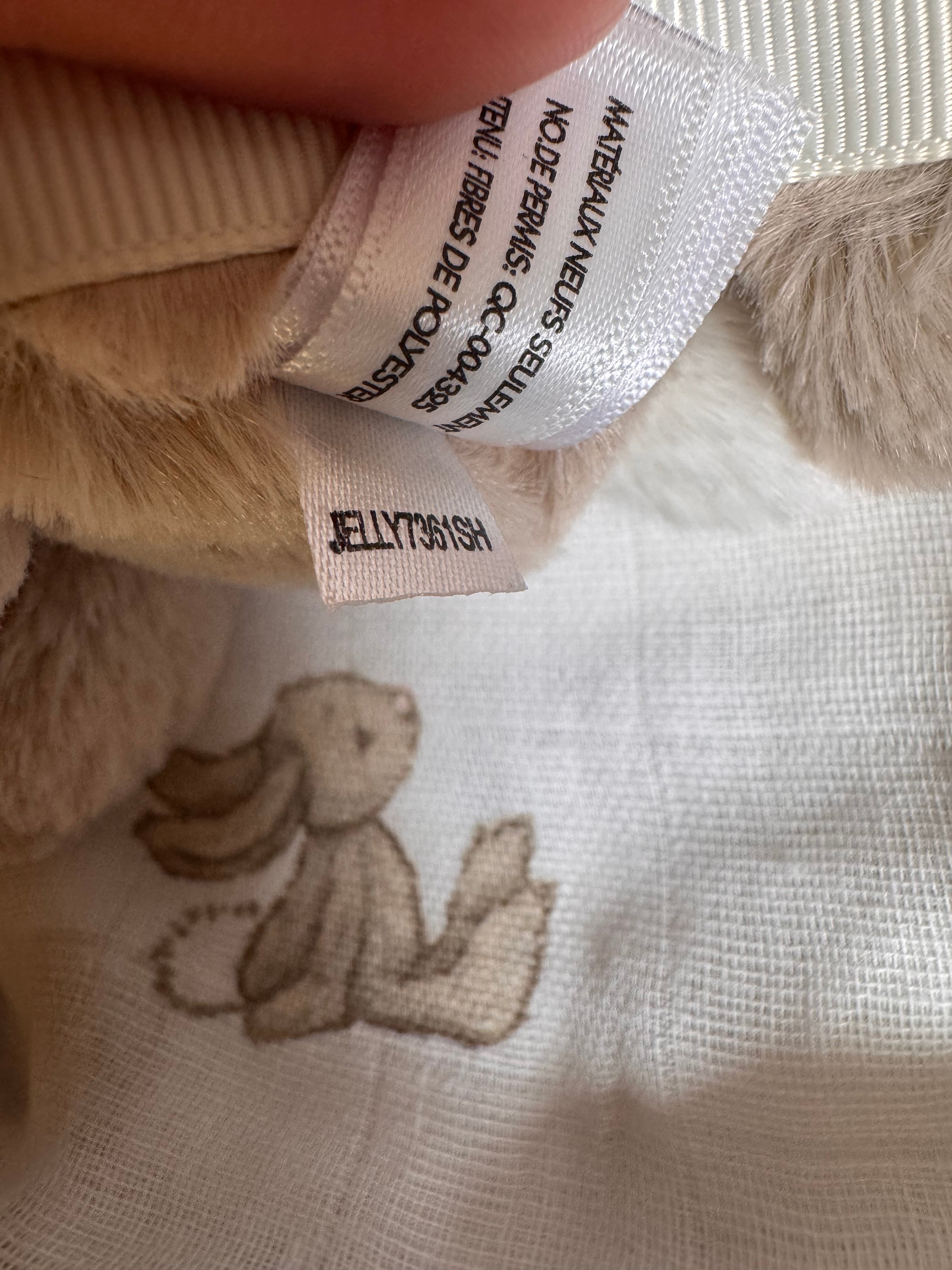 Bashful Beige Bunny Muslin and Toy