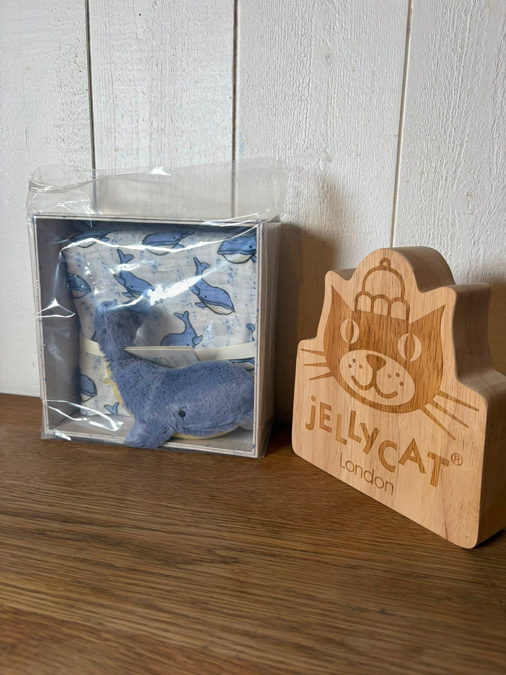 Jellycat Wilbur Whale Gift Set