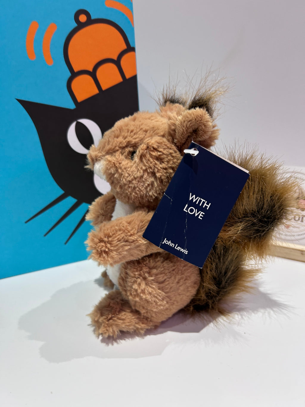 Jellycat x John Lewis Sid Squirrel